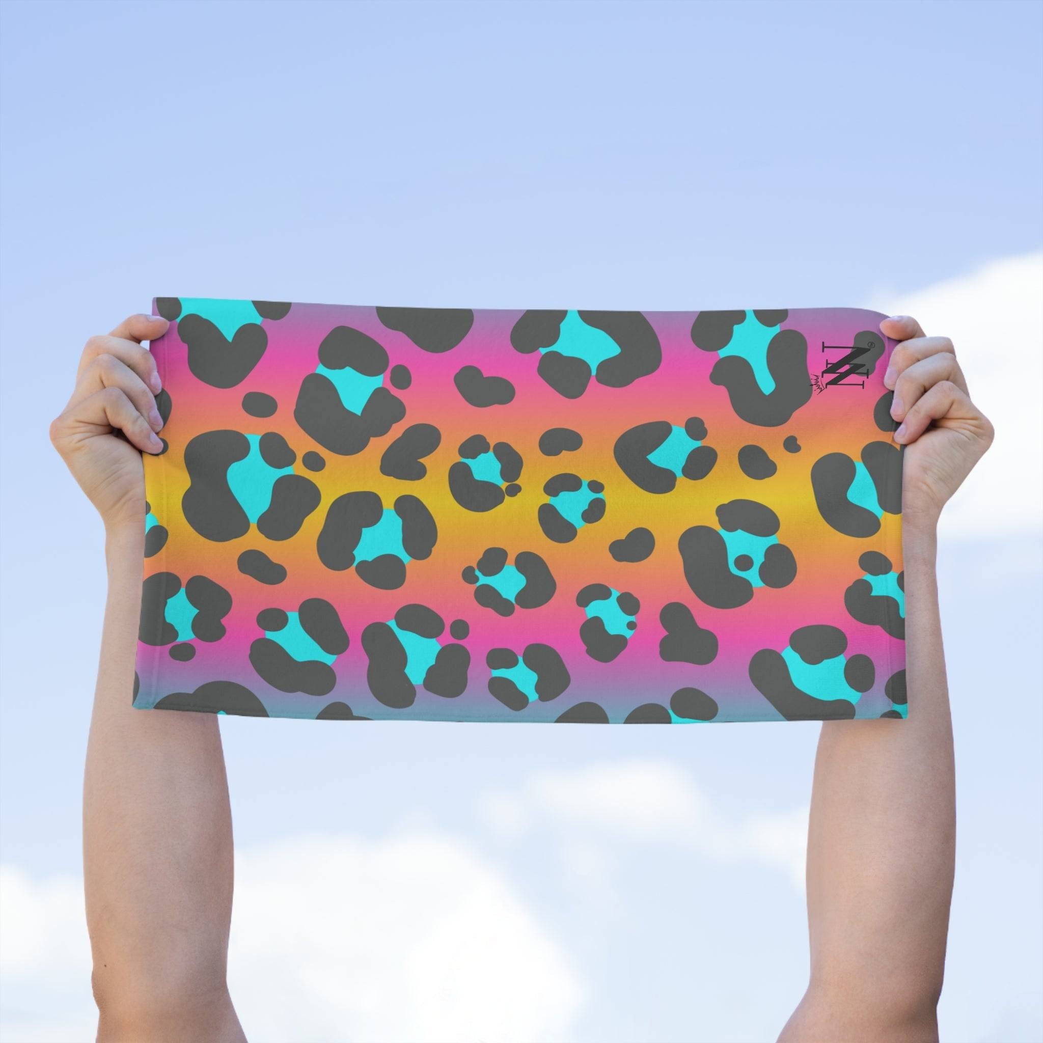 Neon Leopard | Mix & Match Soft Fun-Flirty Lovers’ Towels