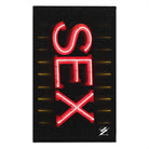 Neon Sex Sign | Mix & Match Soft Fun-Flirty Lovers’ Towels
