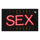 Neon Sex Sign | Mix & Match Soft Fun-Flirty Lovers’ Towels