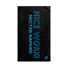 Nice Work Black | Mix & Match Original Fun-Flirty Lovers’ Towels