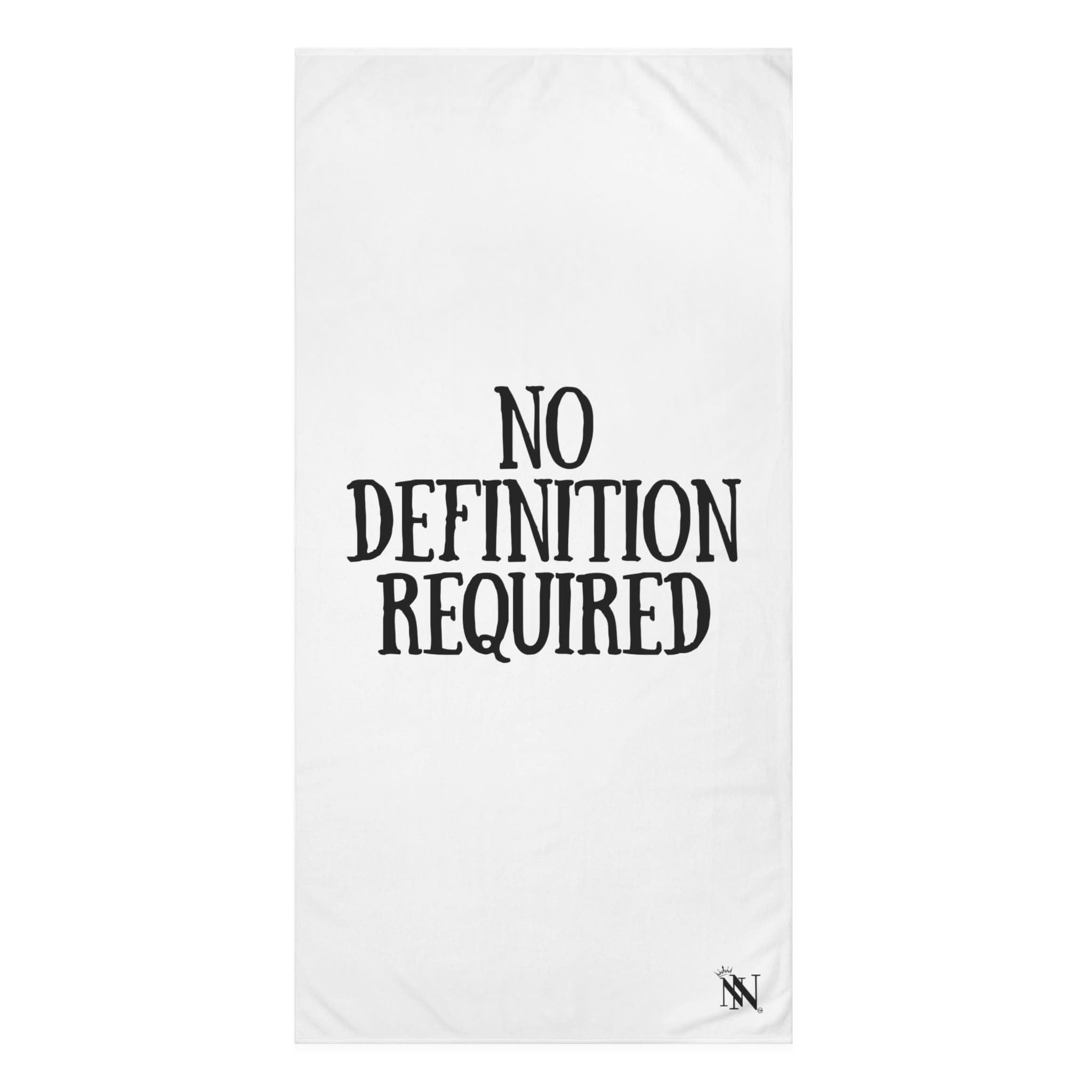 No Definition Required | Mix & Match Naughty XL Fun-Flirty Lovers’ Towels