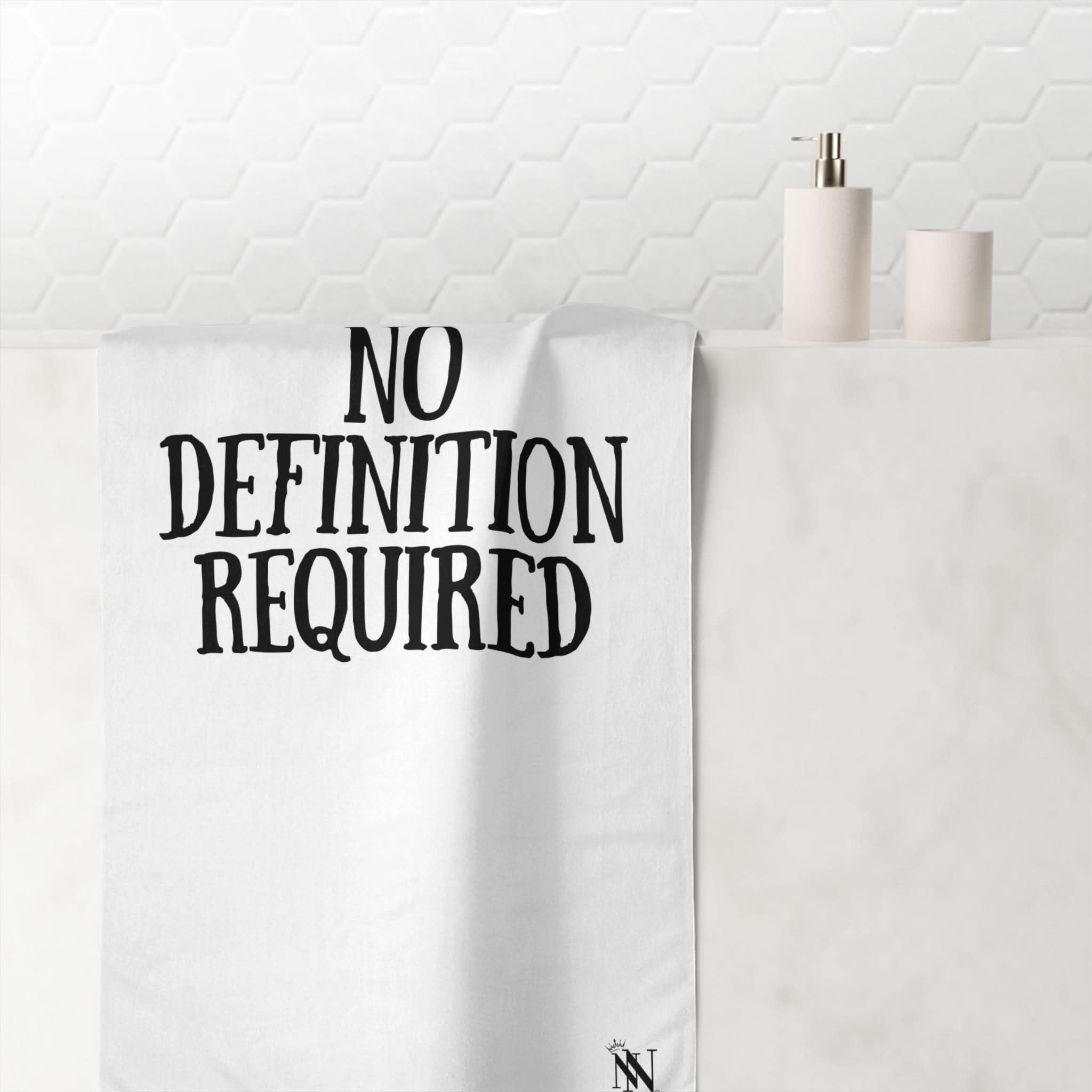No Definition Required | Mix & Match Naughty XL Fun-Flirty Lovers’ Towels
