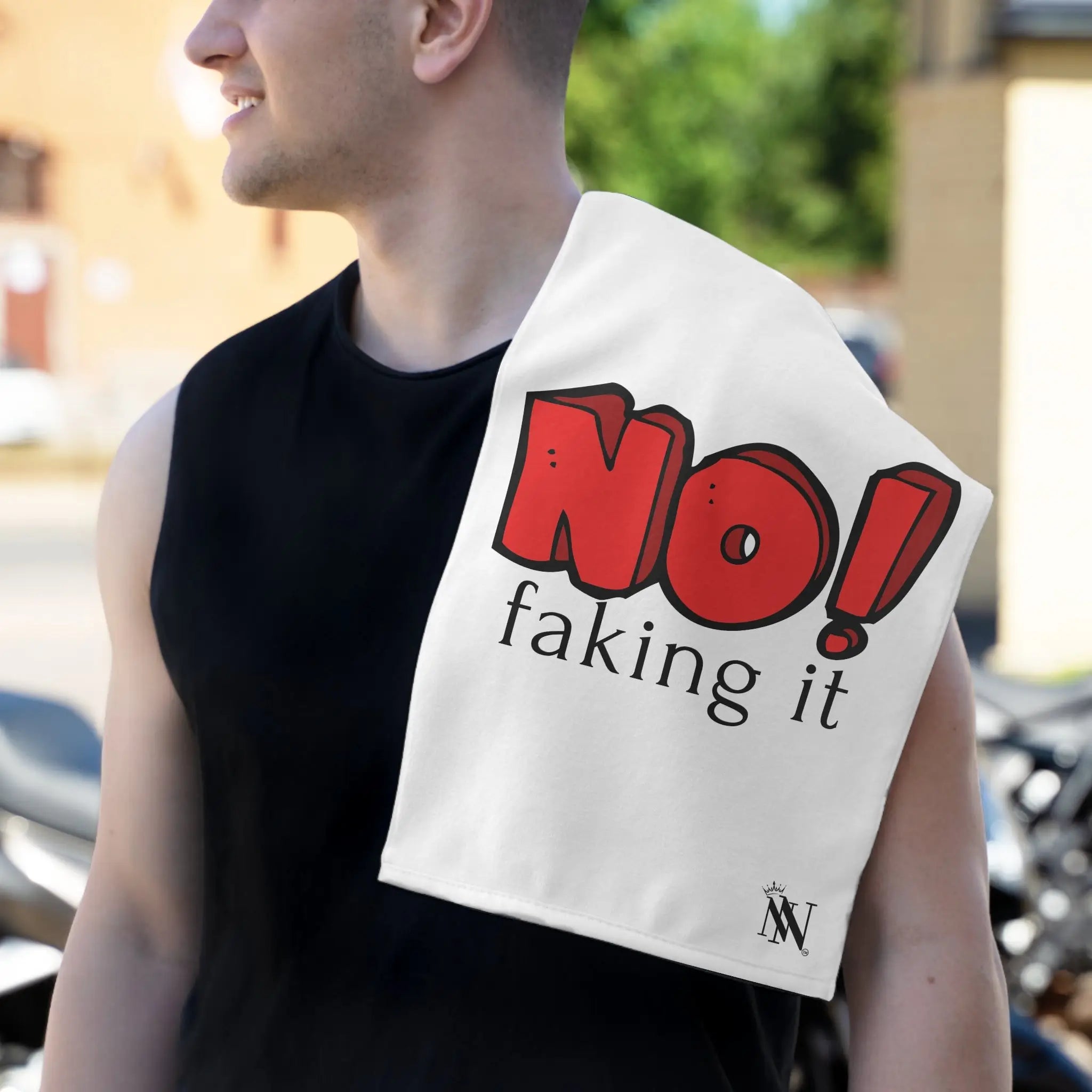No! Faking It | Mix & Match Soft Fun-Flirty Lovers’ Towels