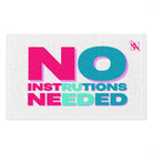 No Instructions Needed White | Mix & Match Soft Fun-Flirty Lovers’ Towels