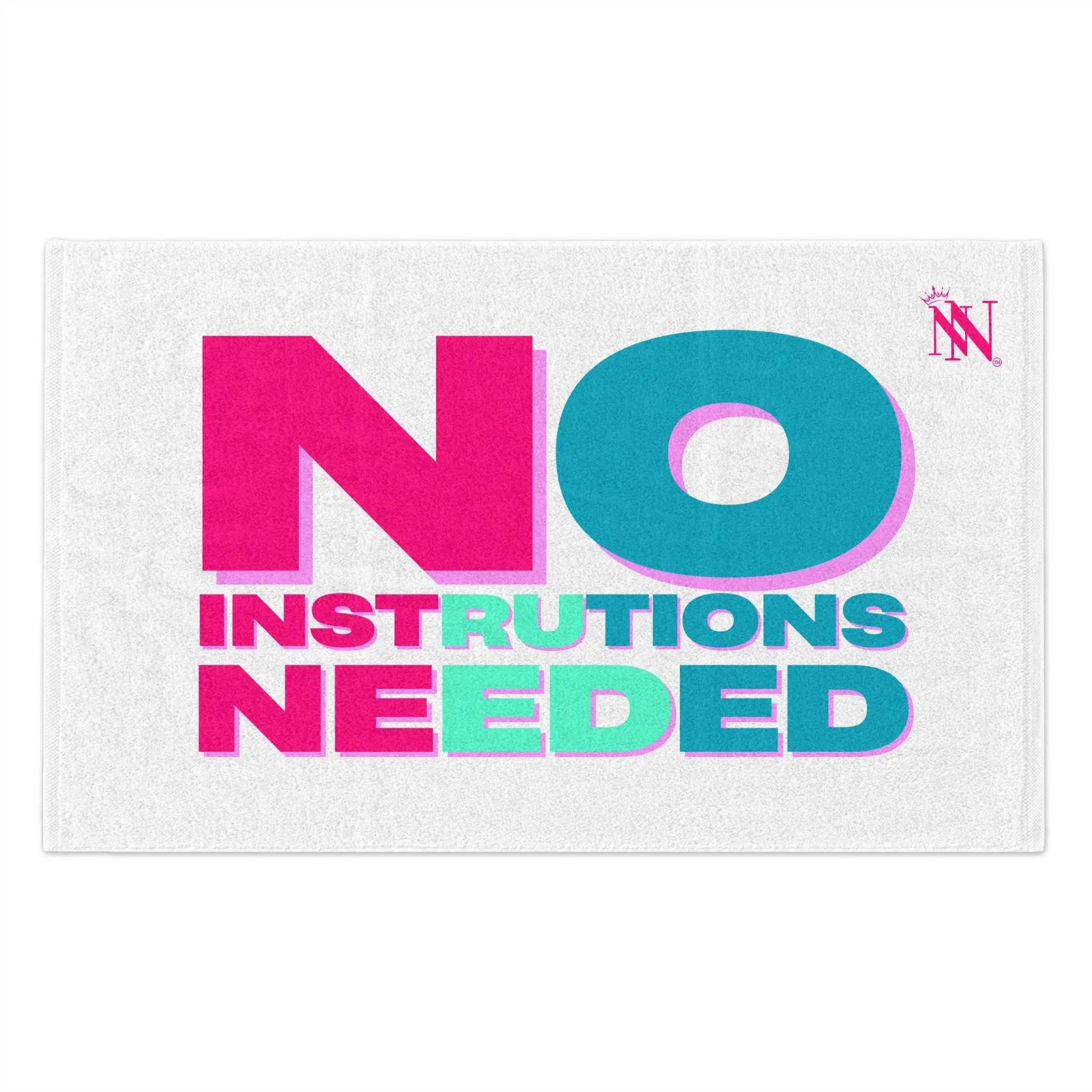 No Instructions Needed White | Mix & Match Soft Fun-Flirty Lovers’ Towels
