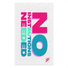No Instructions Needed White | Mix & Match Soft Fun-Flirty Lovers’ Towels