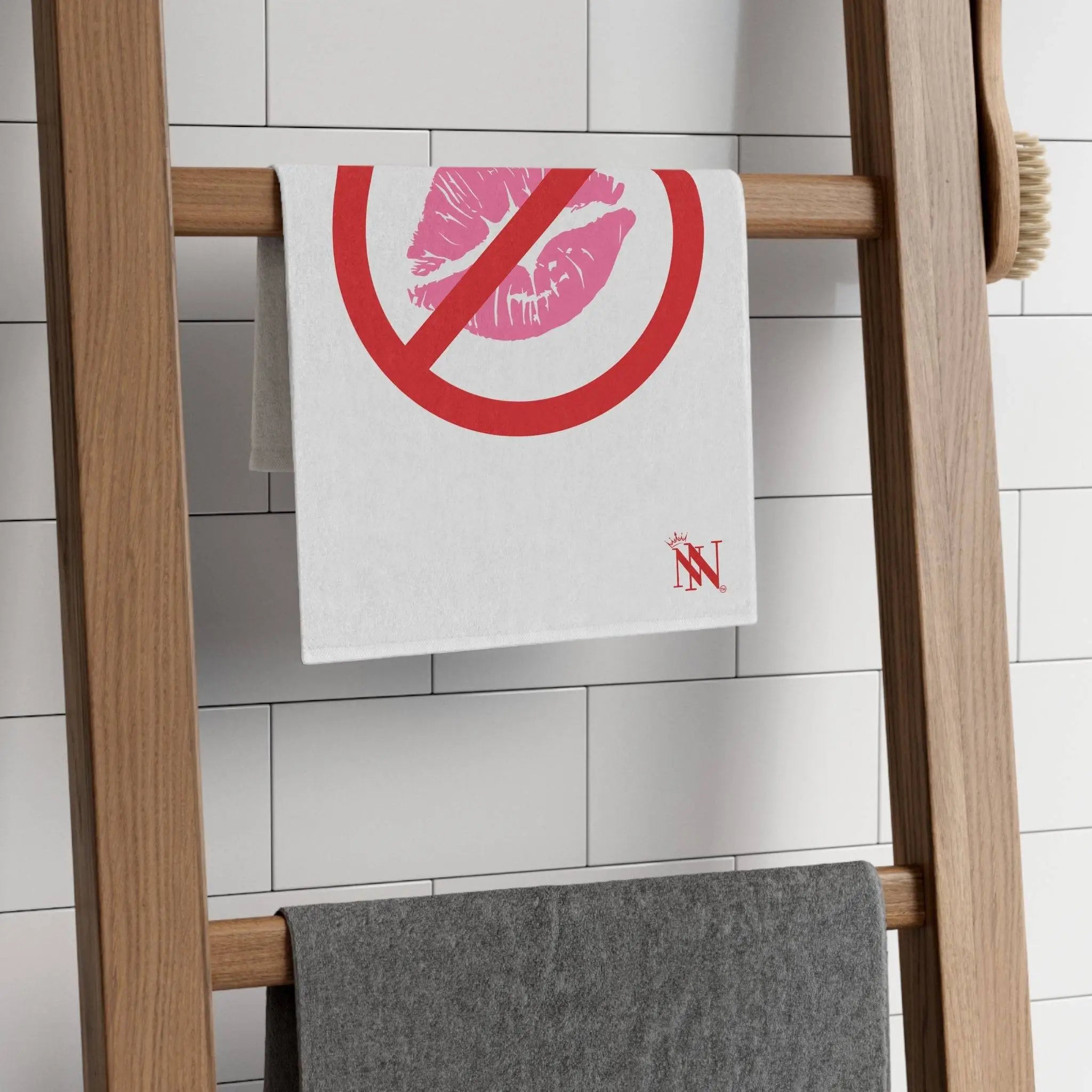 No Kissing Allowed | Mix & Match Soft Fun-Flirty Lovers’ Towels