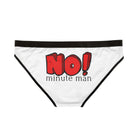 No! Minute Man | Mix & Match Women’s Fun-Flirty Lovers’ Panties