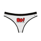 No! Minute Man | Mix & Match Women’s Fun-Flirty Lovers’ Thongs