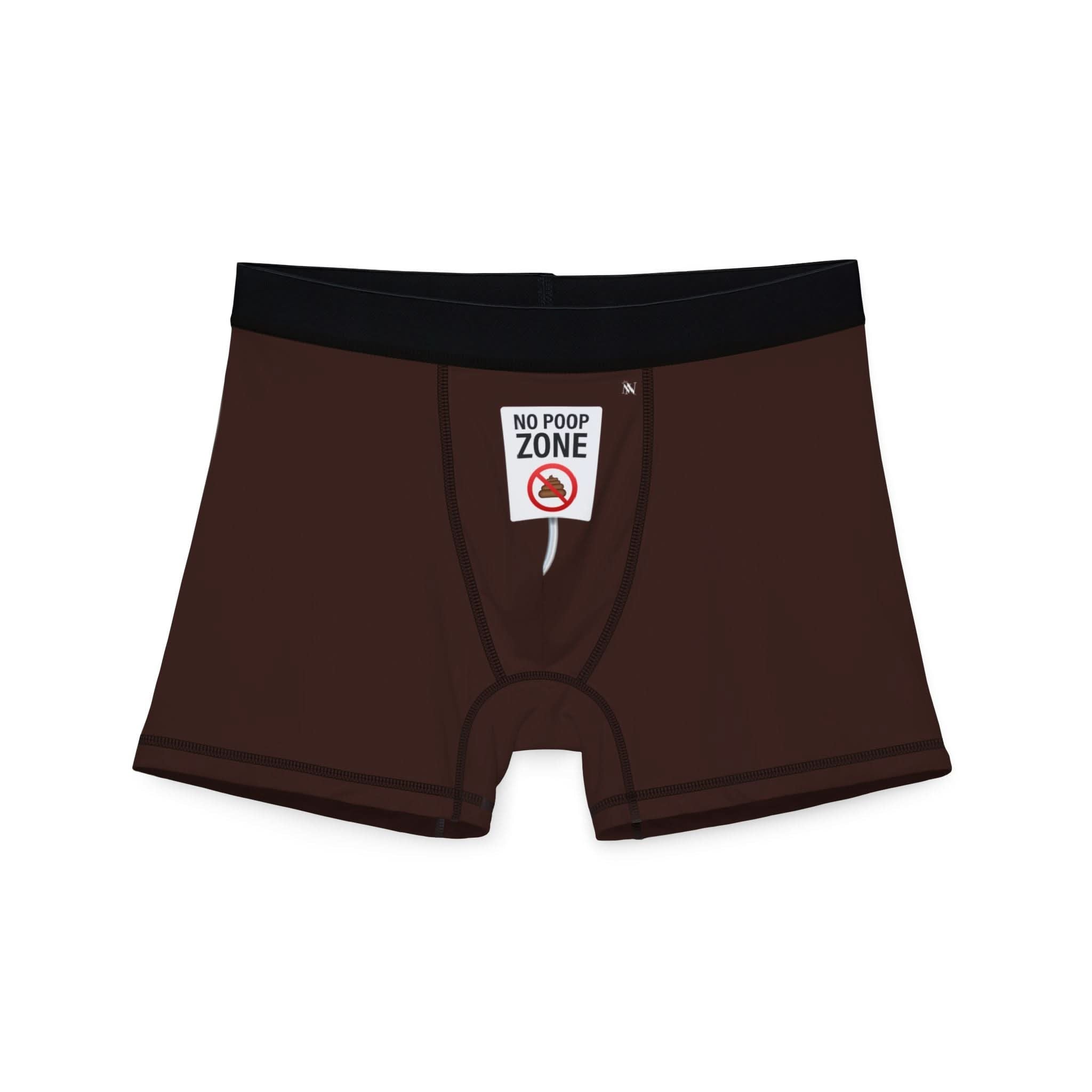 No Poop Zone | Mix & Match Fun-Flirty Lovers’ Boxer Briefs