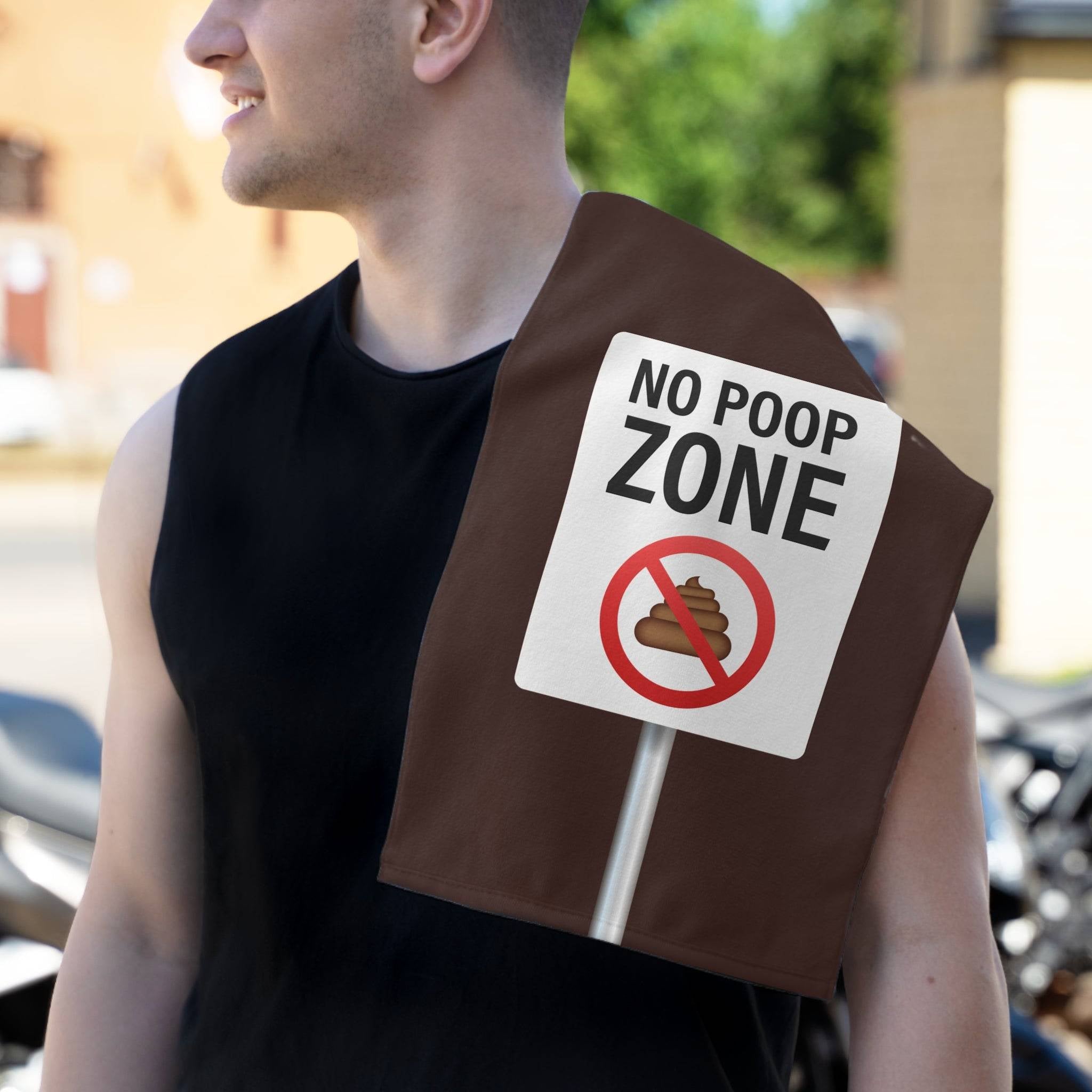 No Poop Zone | Mix & Match Soft Fun-Flirty Lovers’ Towels