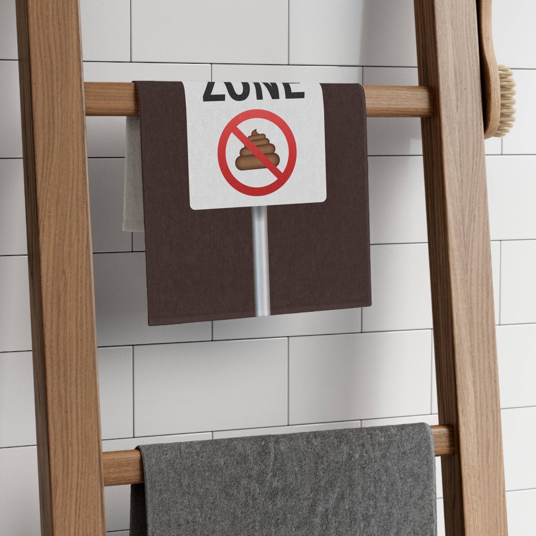 No Poop Zone | Mix & Match Soft Fun-Flirty Lovers’ Towels