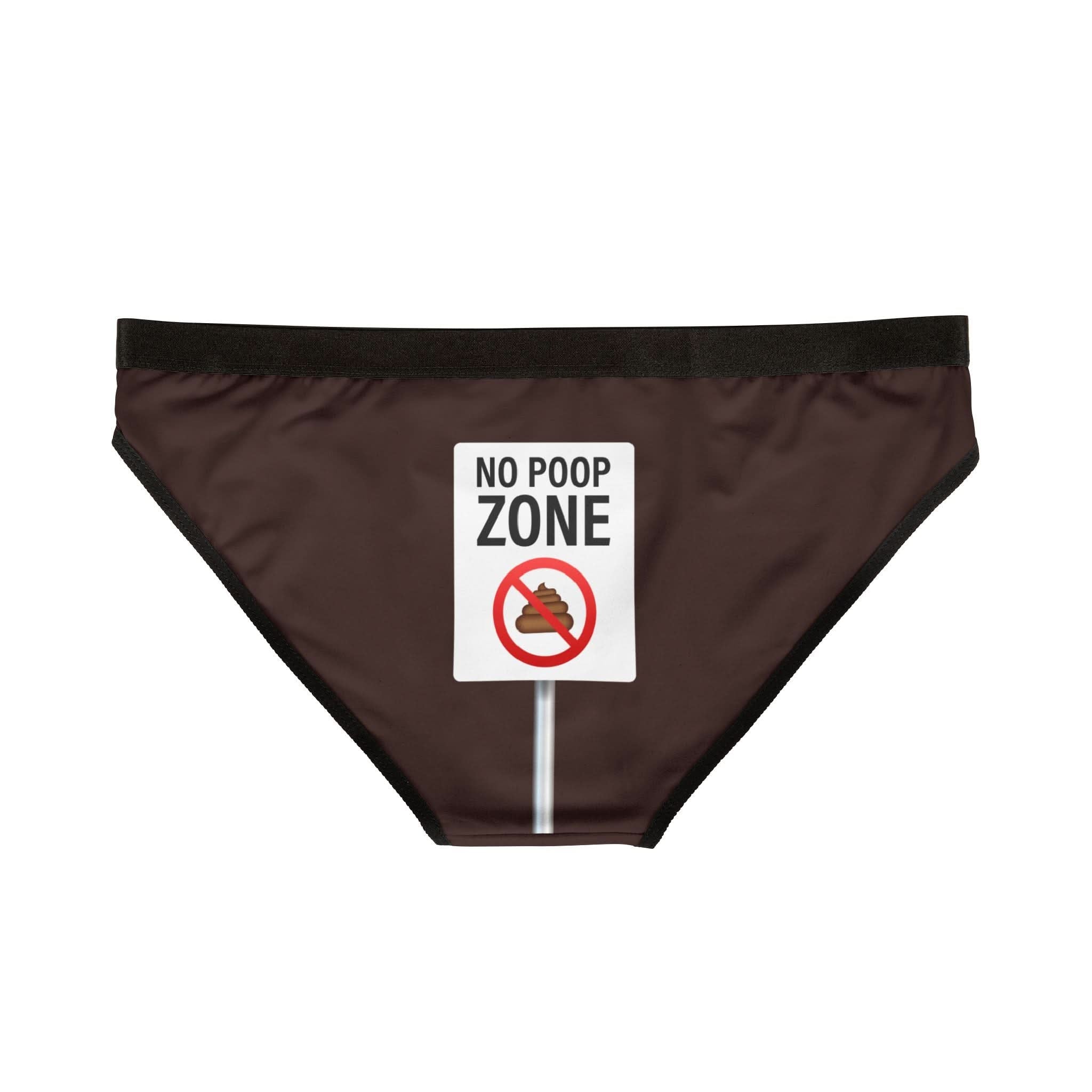 No Poop Zone | Mix & Match Women’s Fun-Flirty Lovers’ Panties