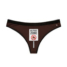 No Poop Zone Mix Match Women’s Thong Sex Panties | Playful Gifts
