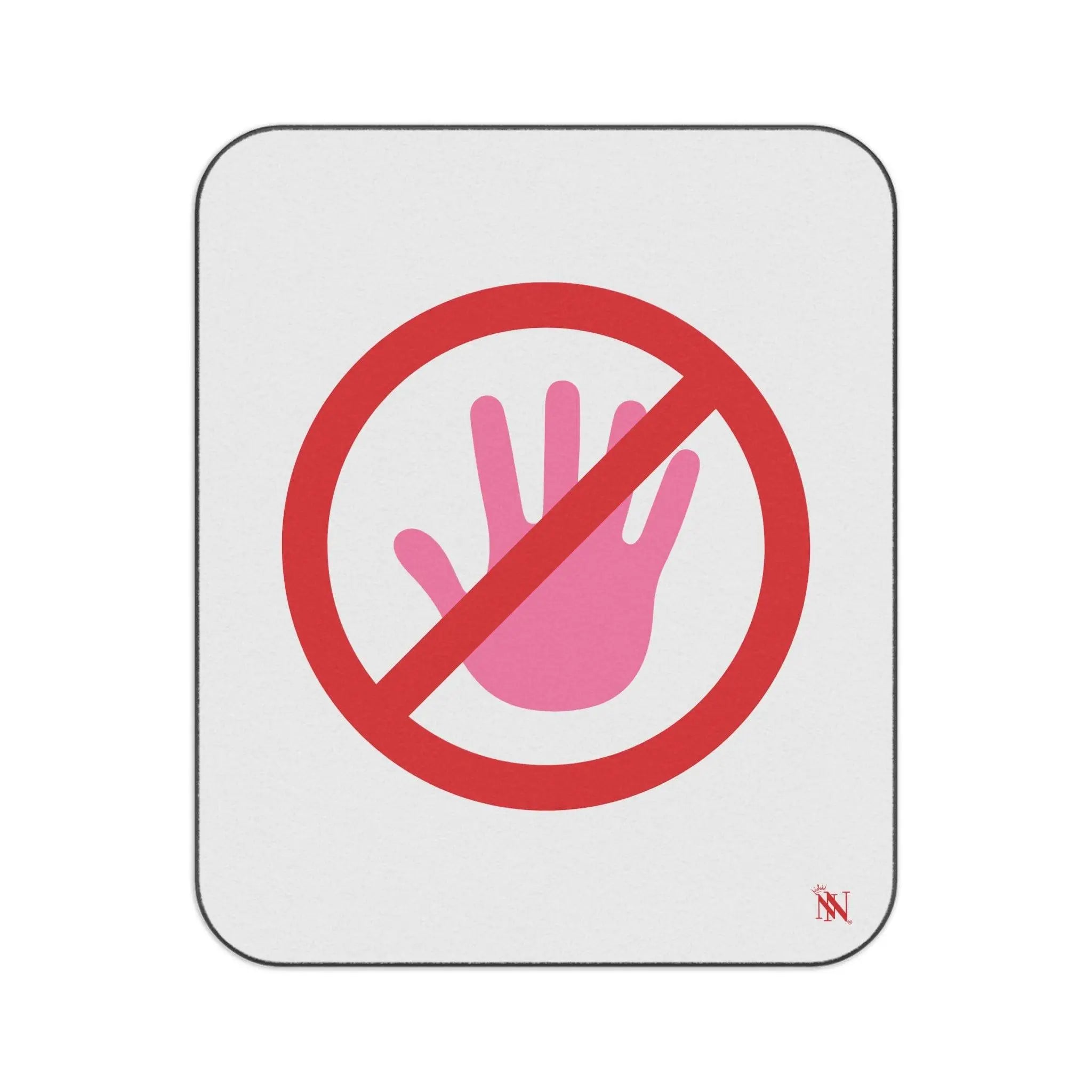 No Touching Allowed | Mix Match Fun-Flirty Lovers’ Water-Resistant Blankets