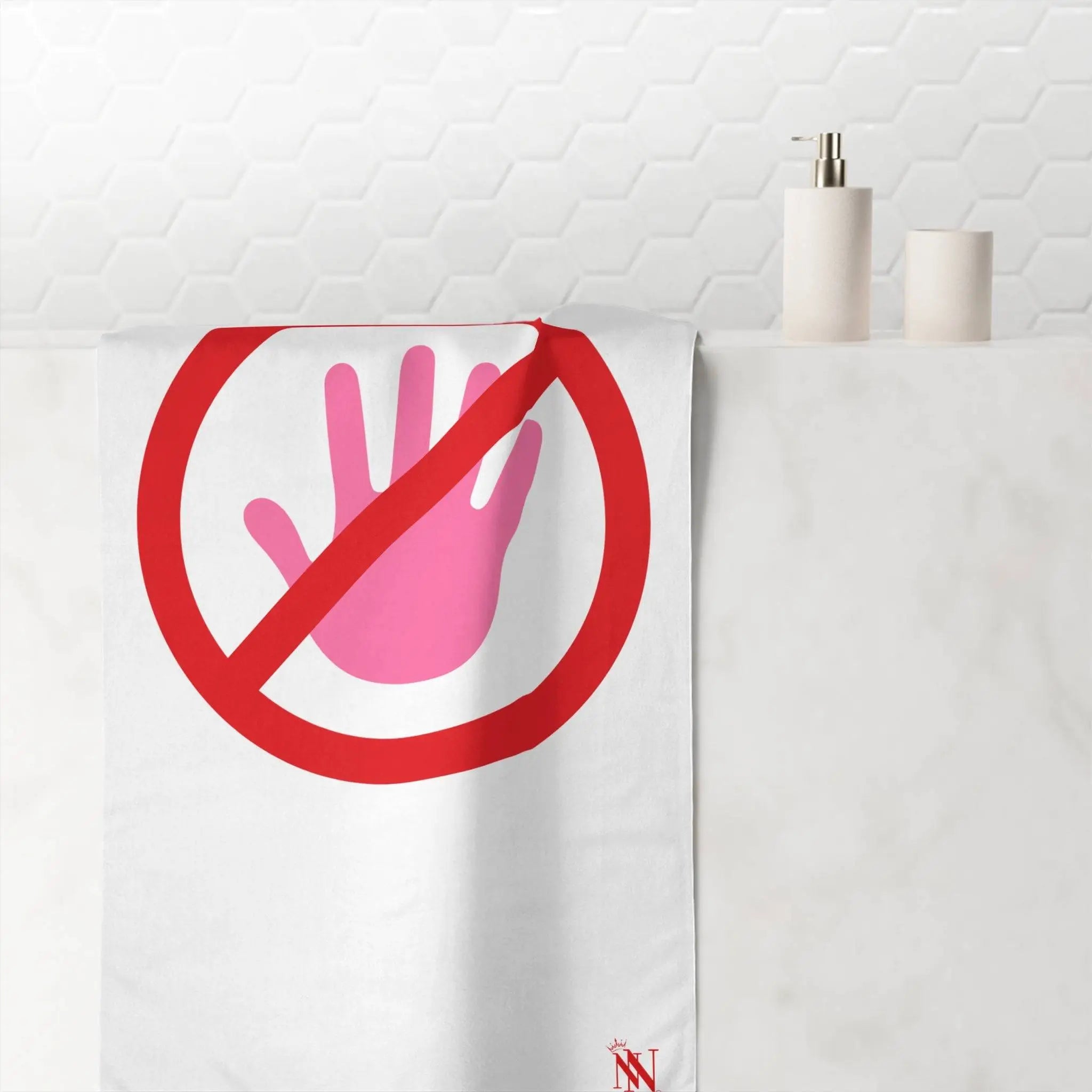 No Touching Allowed | Mix & Match Naughty XL Fun-Flirty Lovers’ Towels