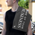 None of Your Business | Mix & Match Soft Fun-Flirty Lovers’ Towels