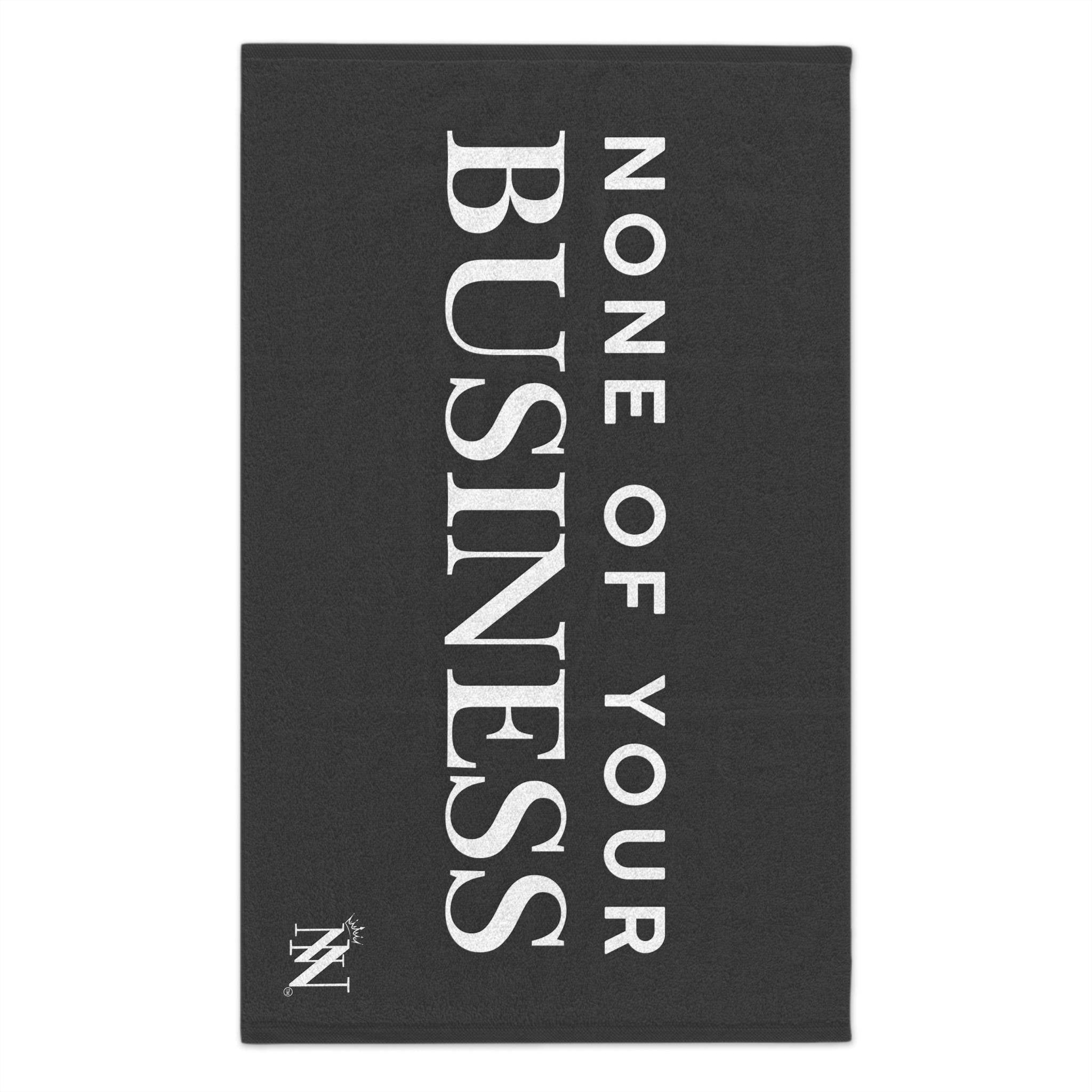 None of Your Business | Mix & Match Soft Fun-Flirty Lovers’ Towels