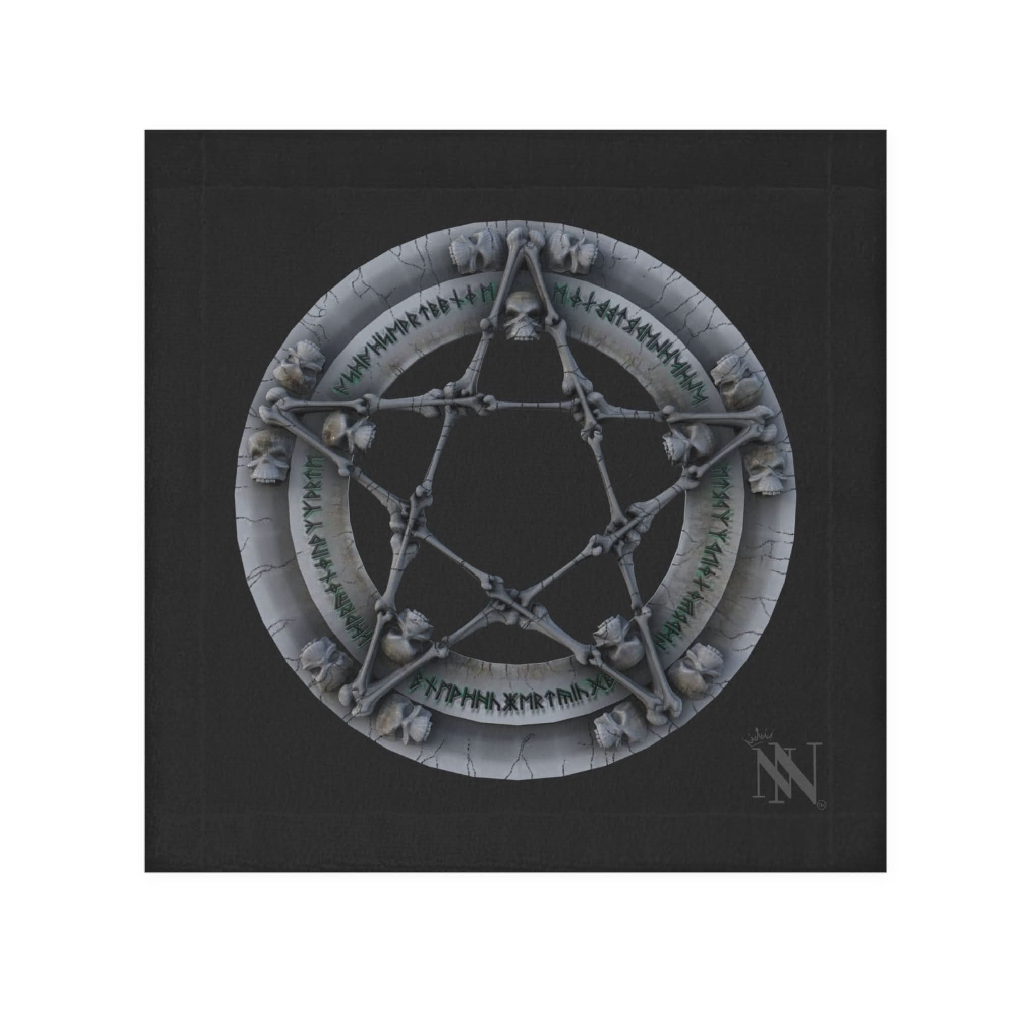 Nordic Skull Pentagram | Mix & Match Lils’ Fun-Flirty Lovers’ Towels
