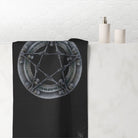 Nordic Skull Pentagram | Mix & Match Naughty XL Fun-Flirty Lovers’ Towels