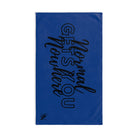 Normal Gets You Nowhere Blue | Mix & Match Original Fun-Flirty Lovers’ Towels