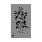 Normal Gets You Nowhere Grey | Mix & Match Original Fun-Flirty Lovers’ Towels