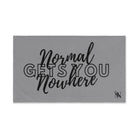 Normal Gets You Nowhere Grey | Mix & Match Original Fun-Flirty Lovers’ Towels