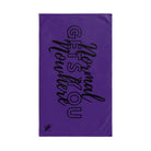 Normal Gets You Nowhere Purple | Mix & Match Original Fun-Flirty Lovers’ Towels