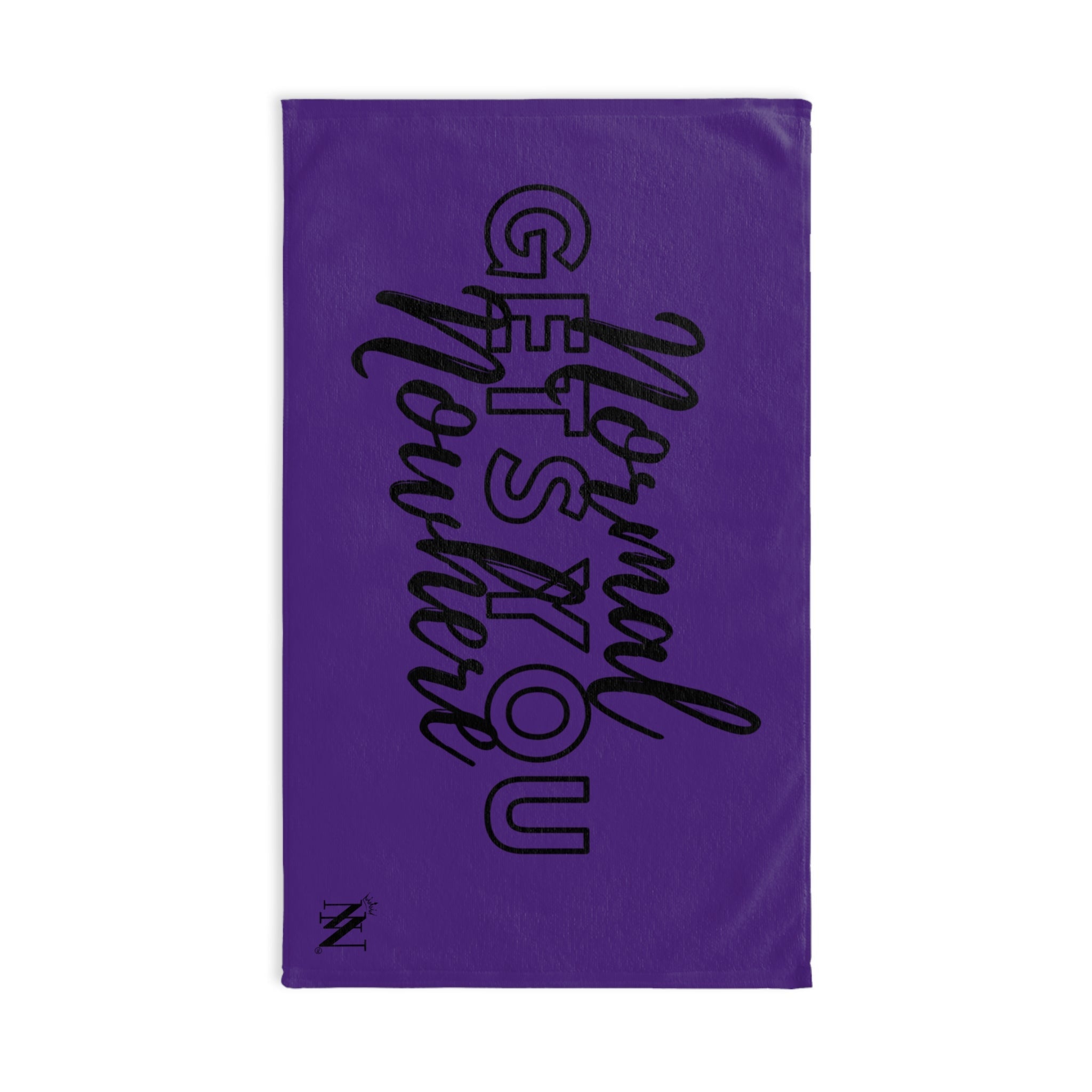 Normal Gets You Nowhere Purple | Mix & Match Original Fun-Flirty Lovers’ Towels