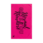 Normal Gets You Nowhere Signature Pink | Mix & Match Original Fun-Flirty Lovers’ Towels