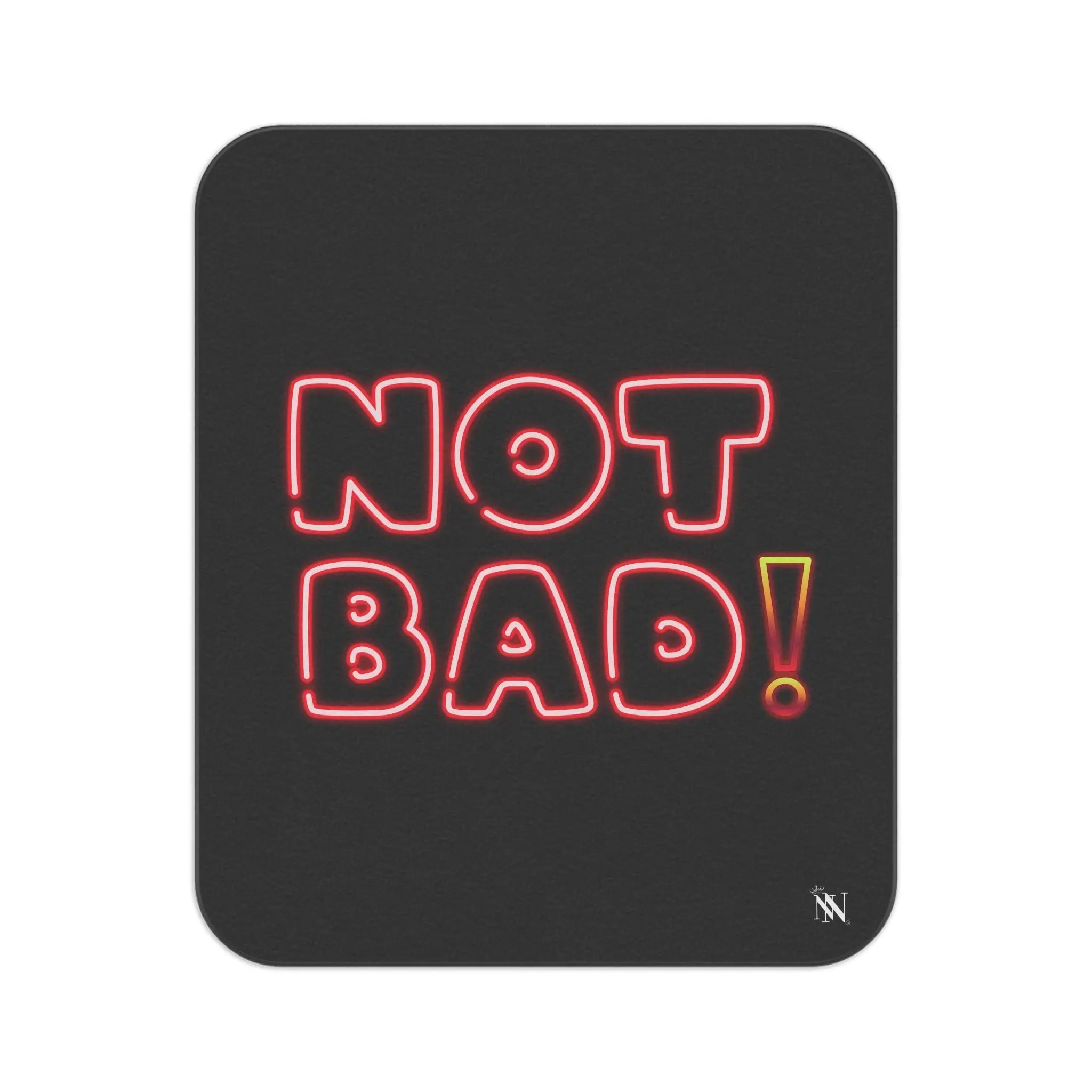 Not Bad! | Mix Match Fun-Flirty Lovers’ Water-Resistant Blankets