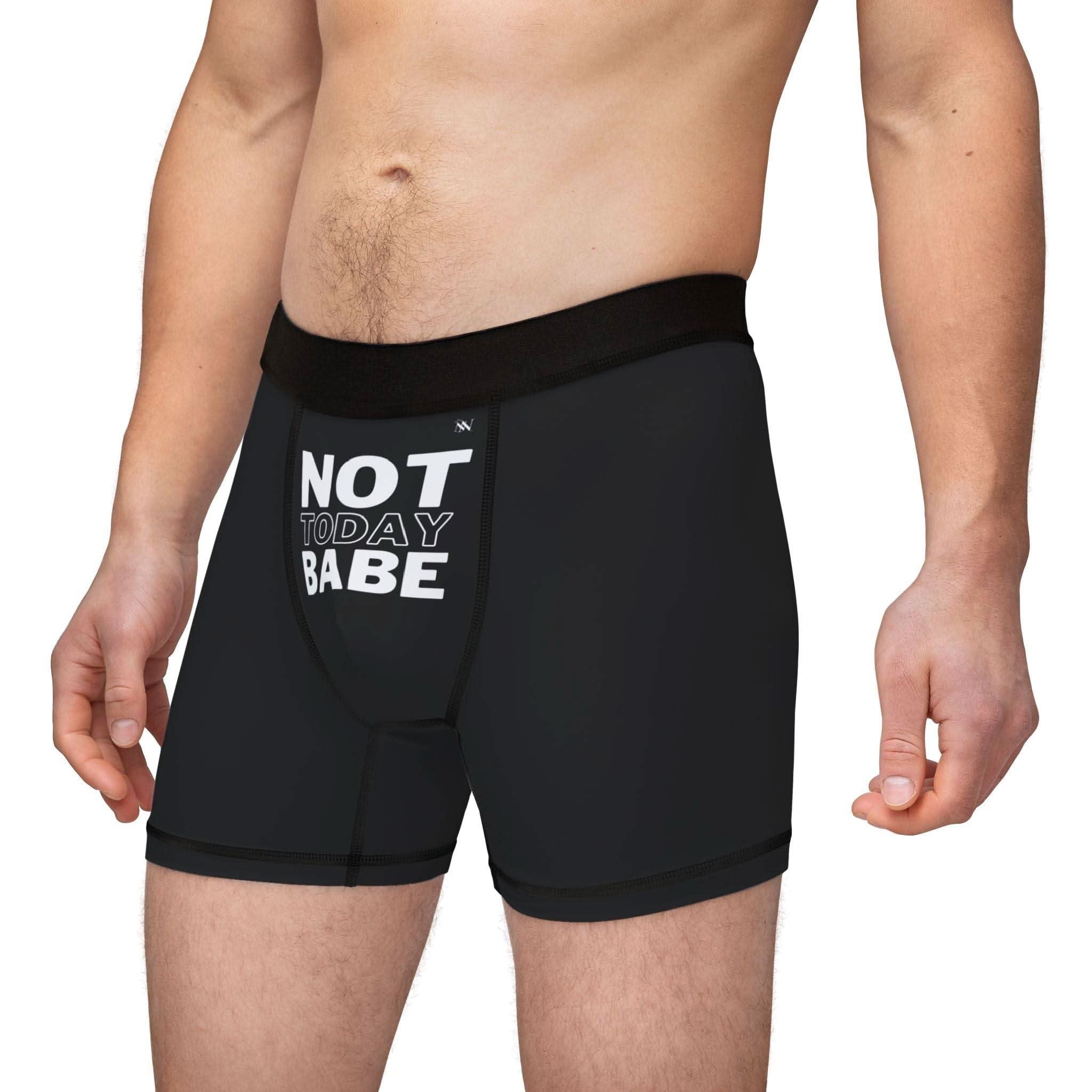 Not Today Babe | Mix & Match Fun-Flirty Lovers’ Boxer Briefs