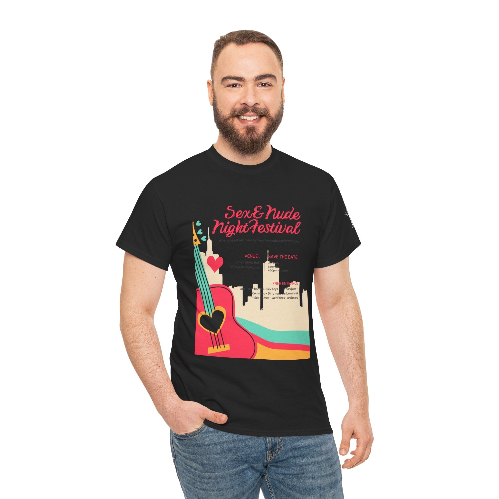 Nude Festival | Mix & Match 100% Cotton Unisex Fun-Flirty Lovers’ Tees