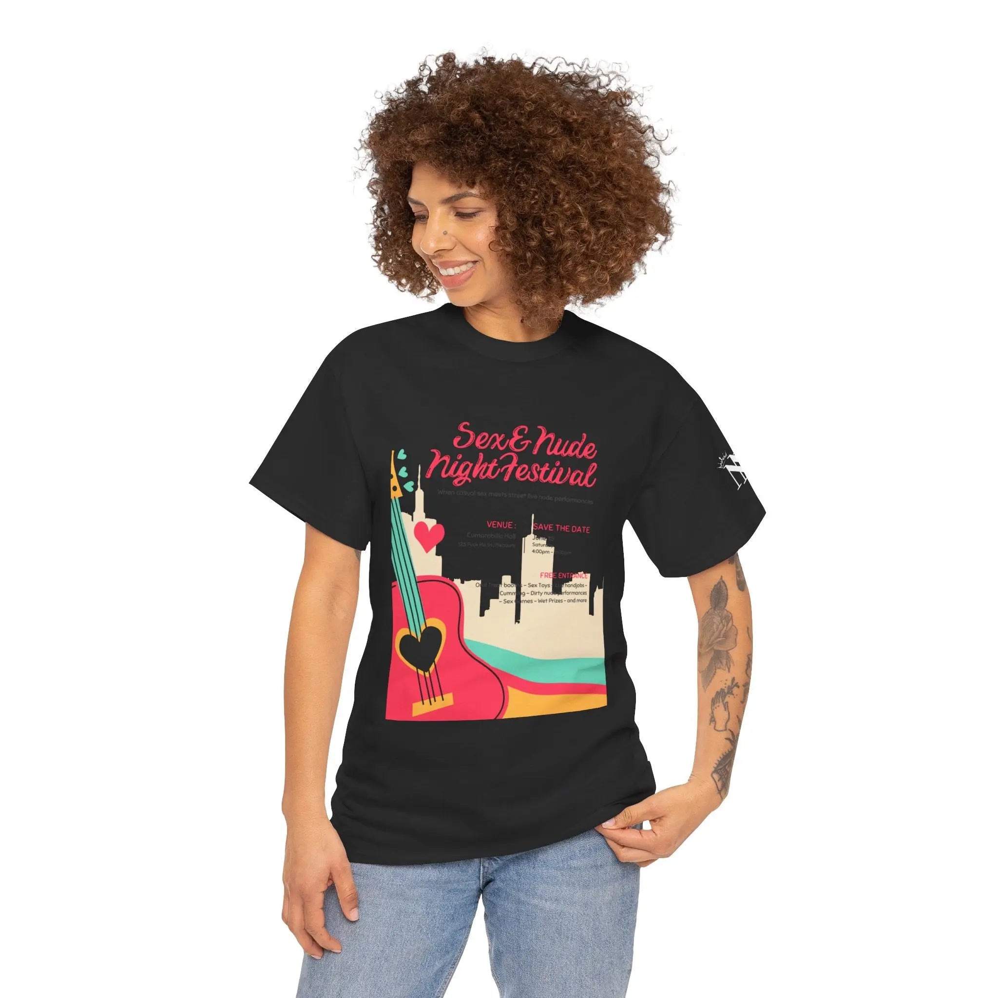 Nude Festival | Mix & Match 100% Cotton Unisex Fun-Flirty Lovers’ Tees