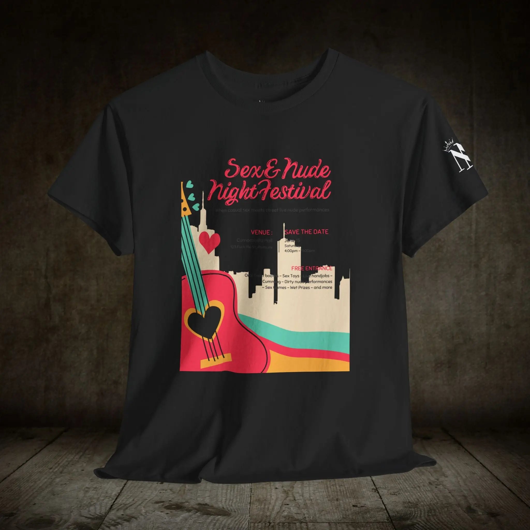 Nude Festival | Mix & Match 100% Cotton Unisex Fun-Flirty Lovers’ Tees