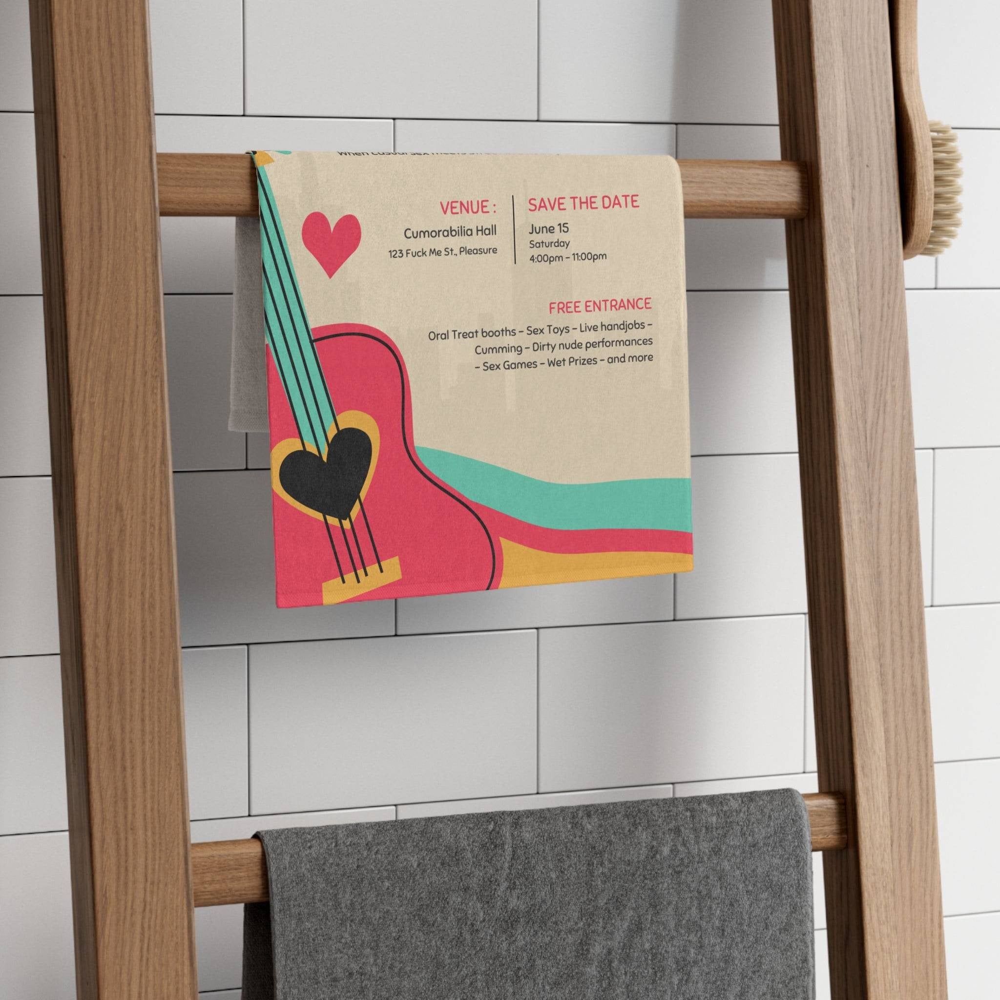 Nude Festival | Mix & Match Soft Fun-Flirty Lovers’ Towels