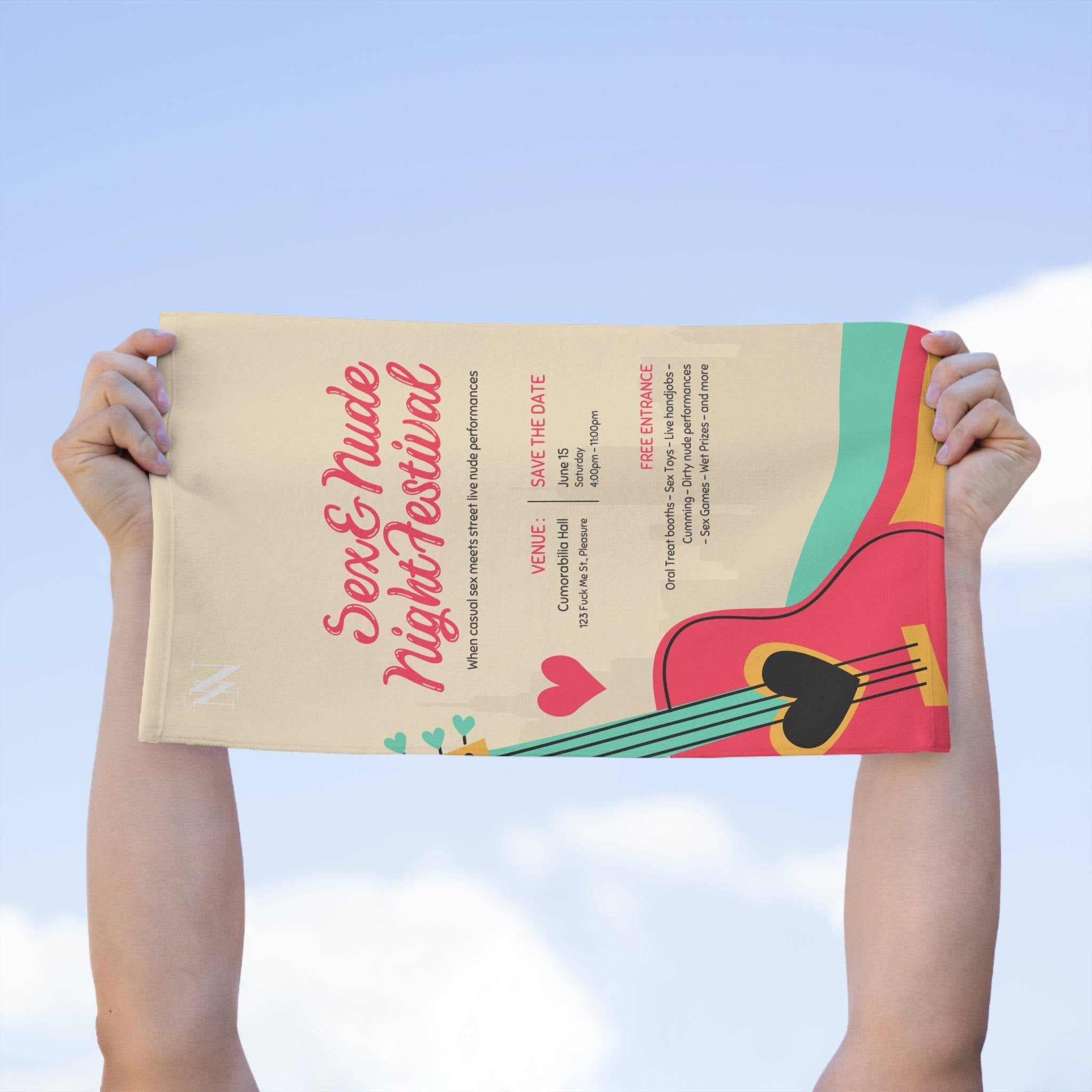 Nude Festival | Mix & Match Soft Fun-Flirty Lovers’ Towels