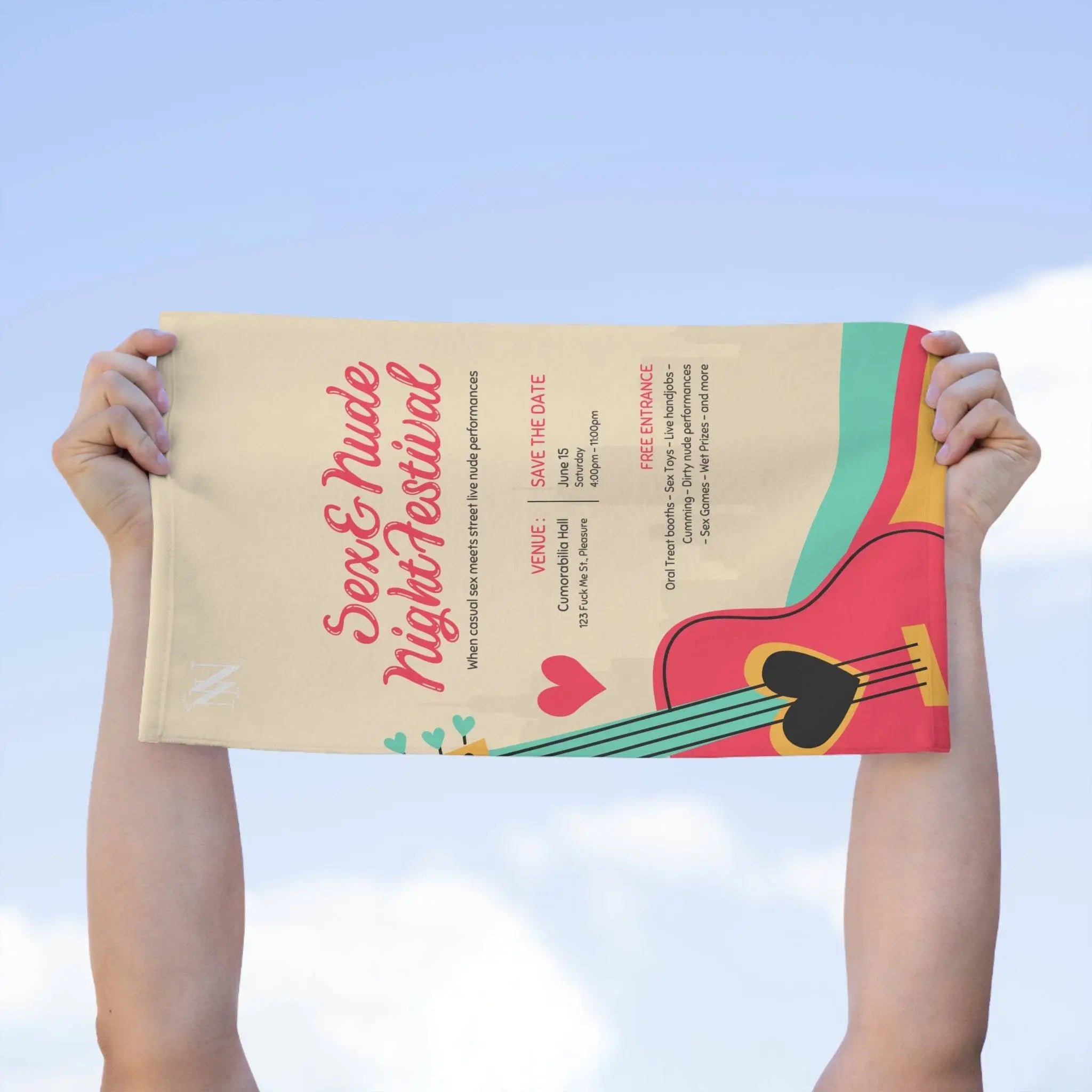 Nude Festival | Mix & Match Soft Fun-Flirty Lovers’ Towels
