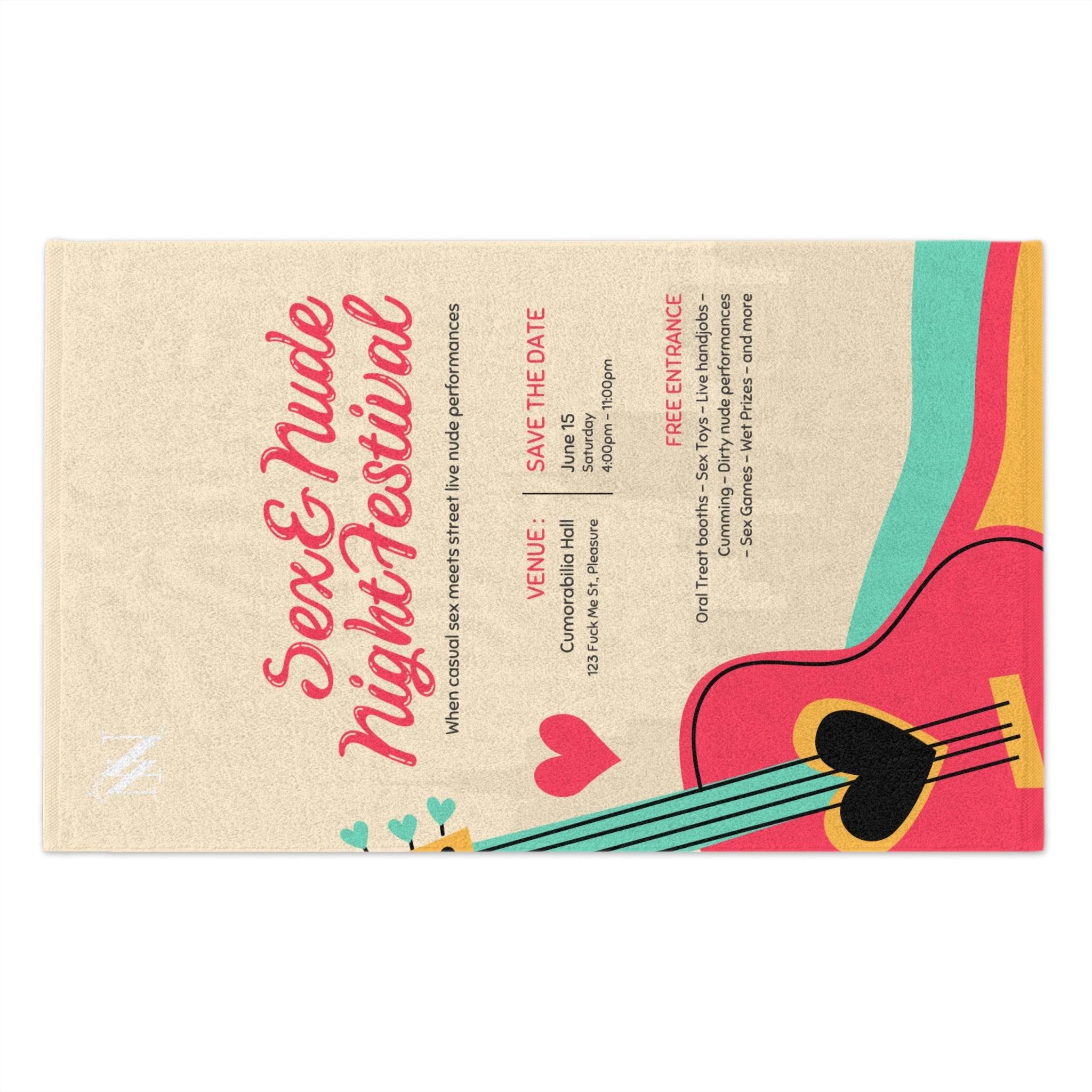 Nude Festival | Mix & Match Soft Fun-Flirty Lovers’ Towels