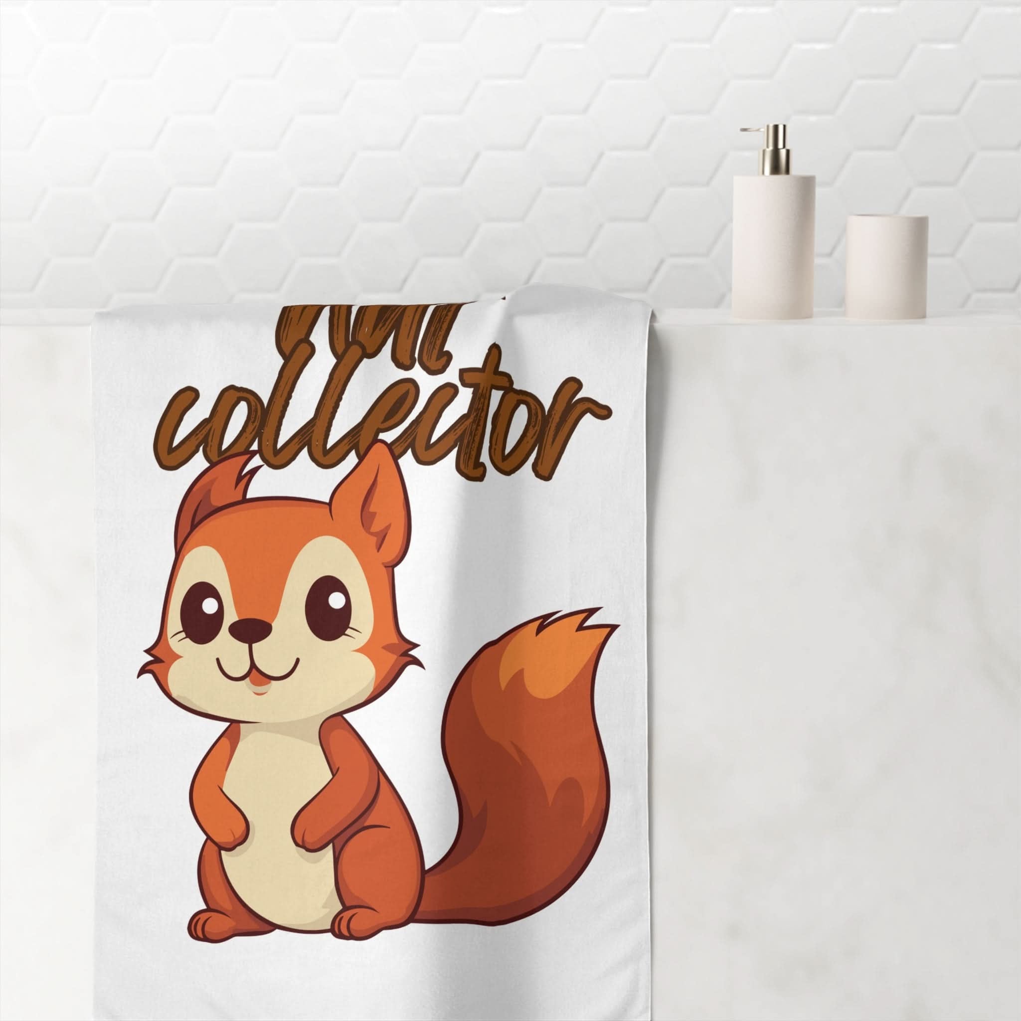 Nut Collector Fun XL Cum Towel | Big Bold & Sexy Stylish