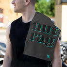 Nut Rag Dark Grey Mix & Match Soft Sex Towels | Flirty Lovers’ Gifts