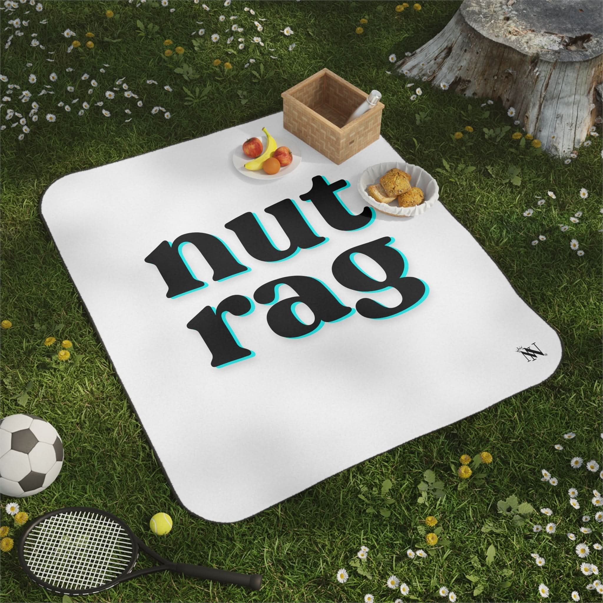 Nut Rag | Mix Match Fun-Flirty Lovers’ Water-Resistant Blankets