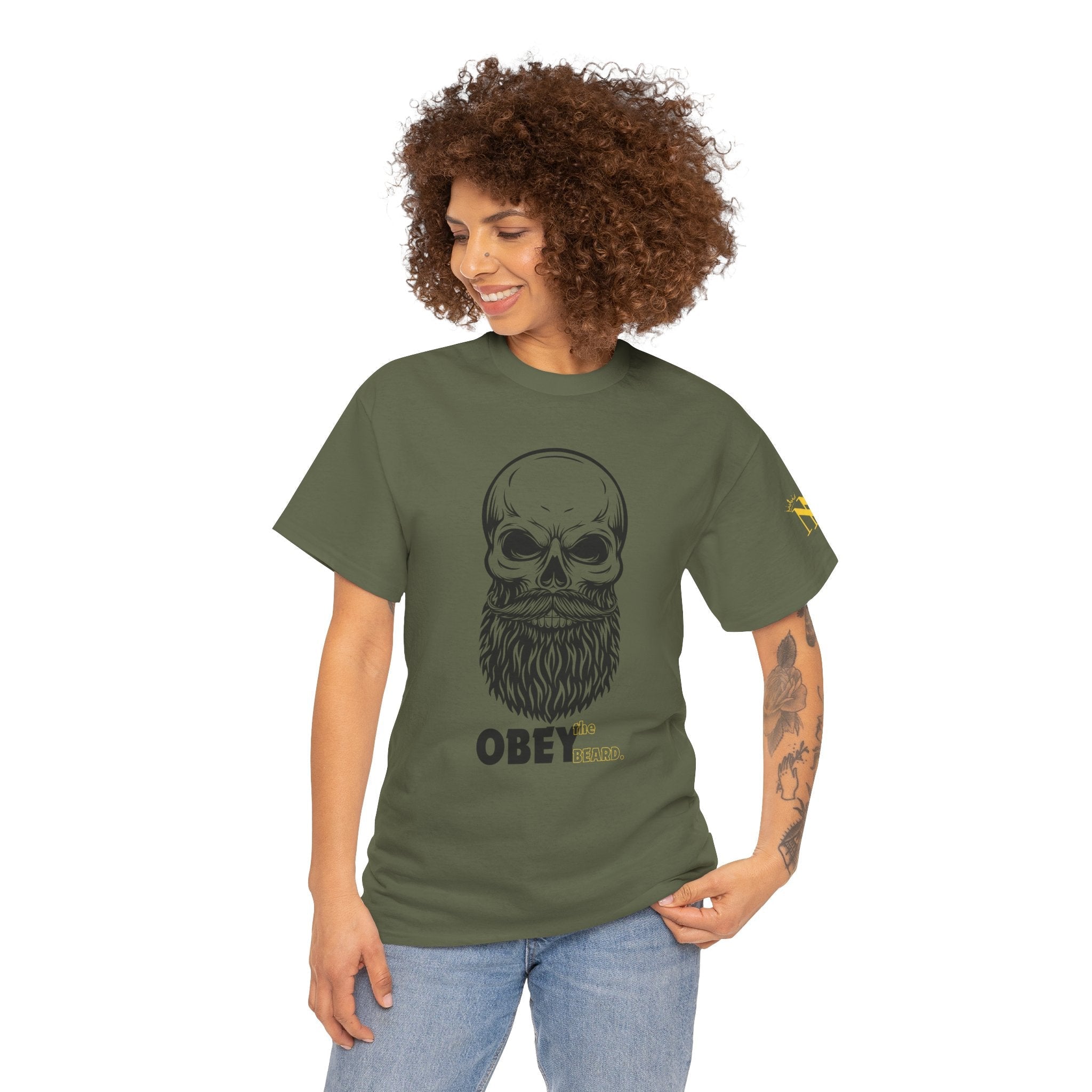 Obey the Beard | Mix & Match 100% Cotton Unisex Fun-Flirty Lovers’ Tees