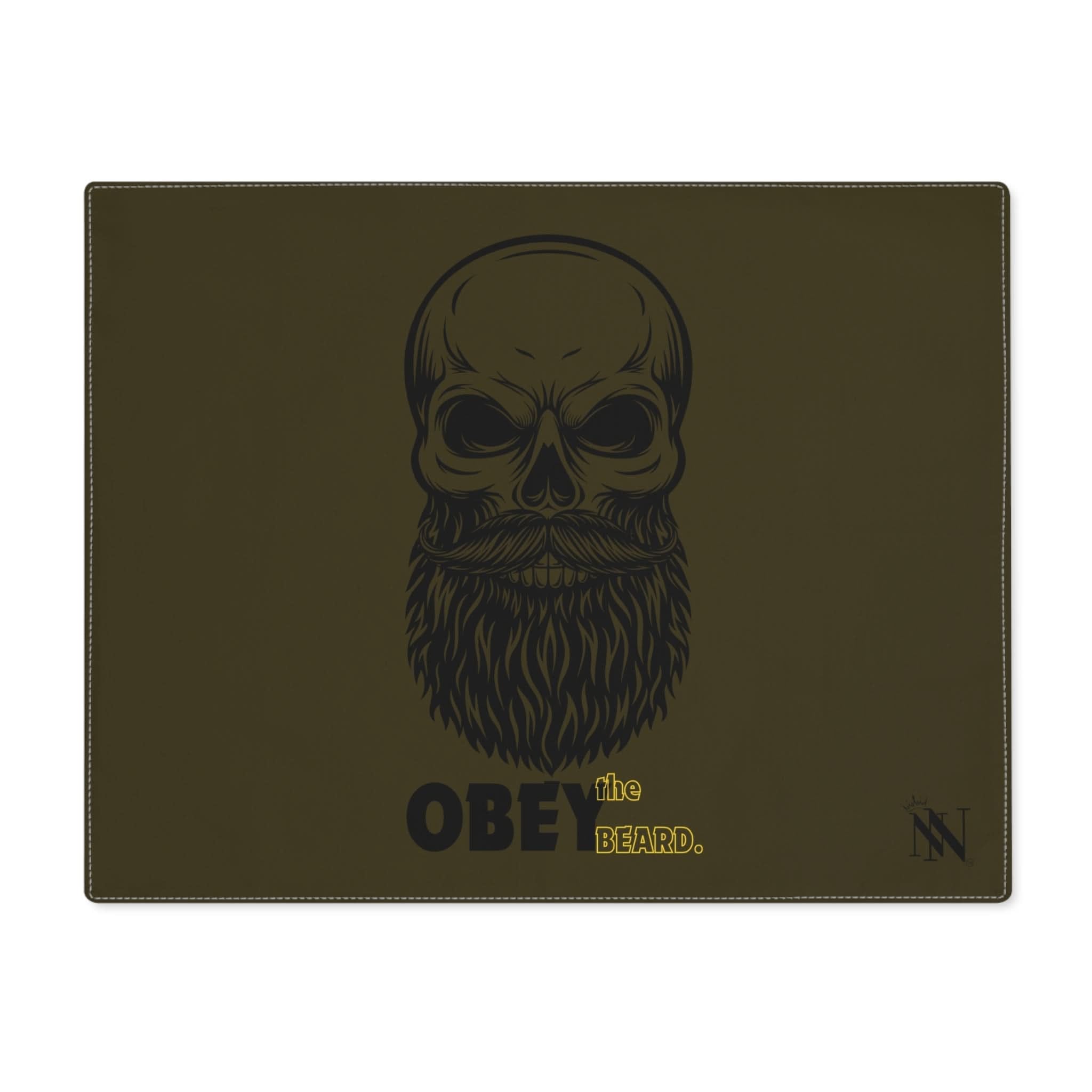 Obey the Beard | Mix & Match Playful Fun-Flirty Lovers’ Toy Mats