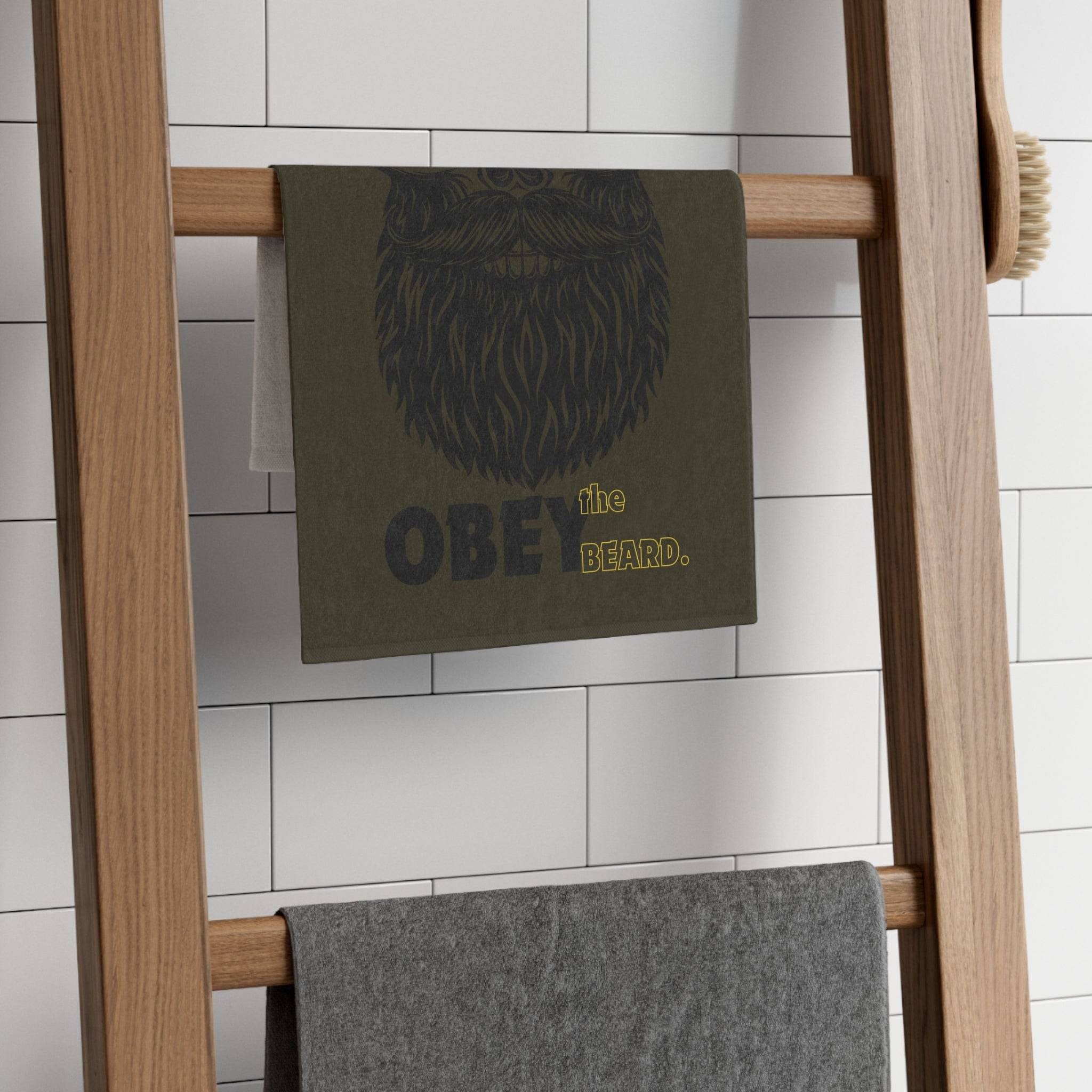 Obey the Beard | Mix & Match Soft Fun-Flirty Lovers’ Towels
