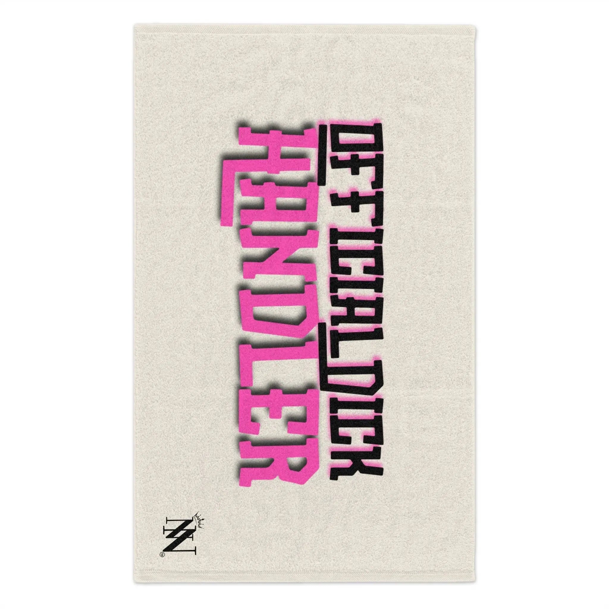 Official Dick Handler | Mix & Match Soft Fun-Flirty Lovers’ Towels