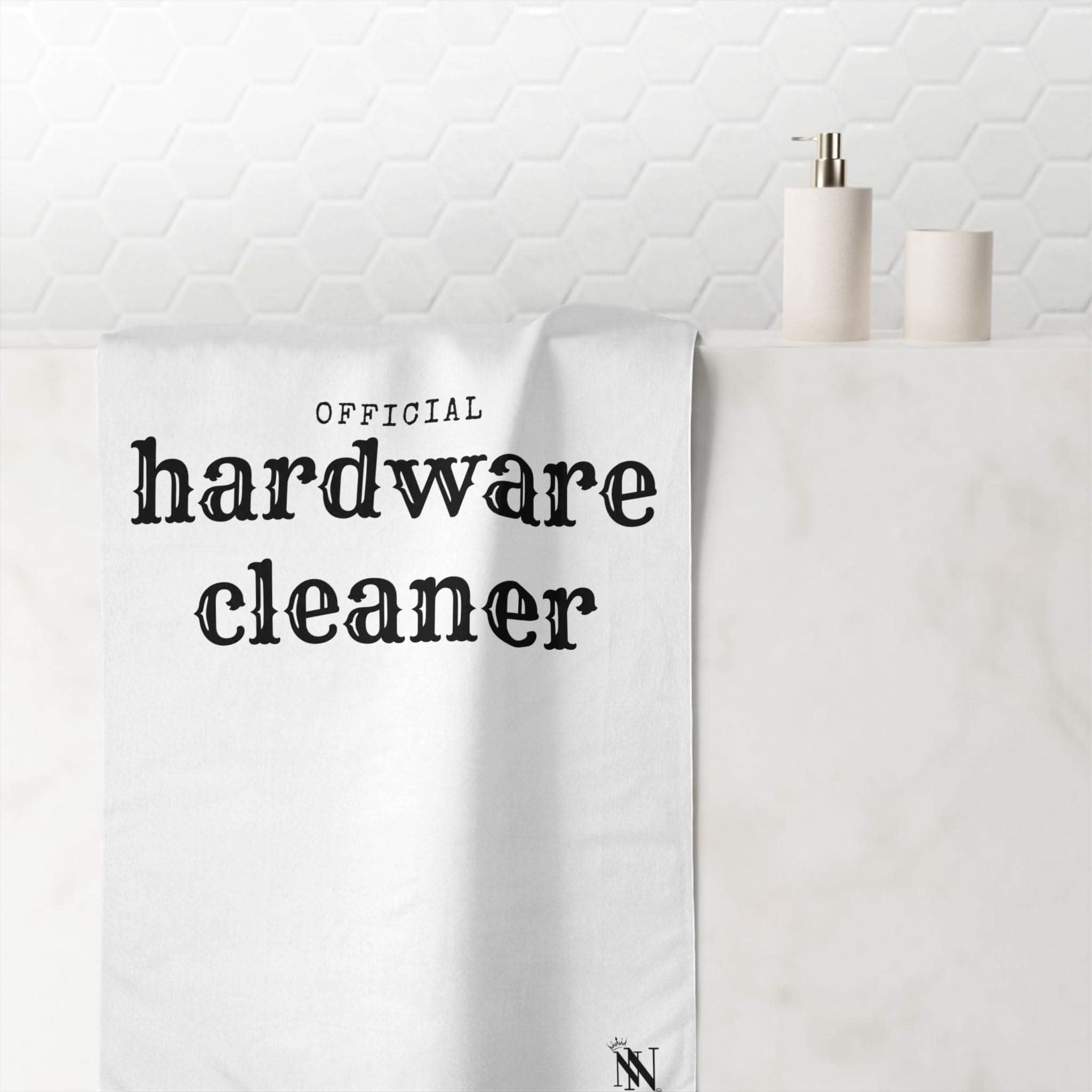 Official Hardware Cleaner | Mix & Match Naughty XL Fun-Flirty Lovers’ Towels