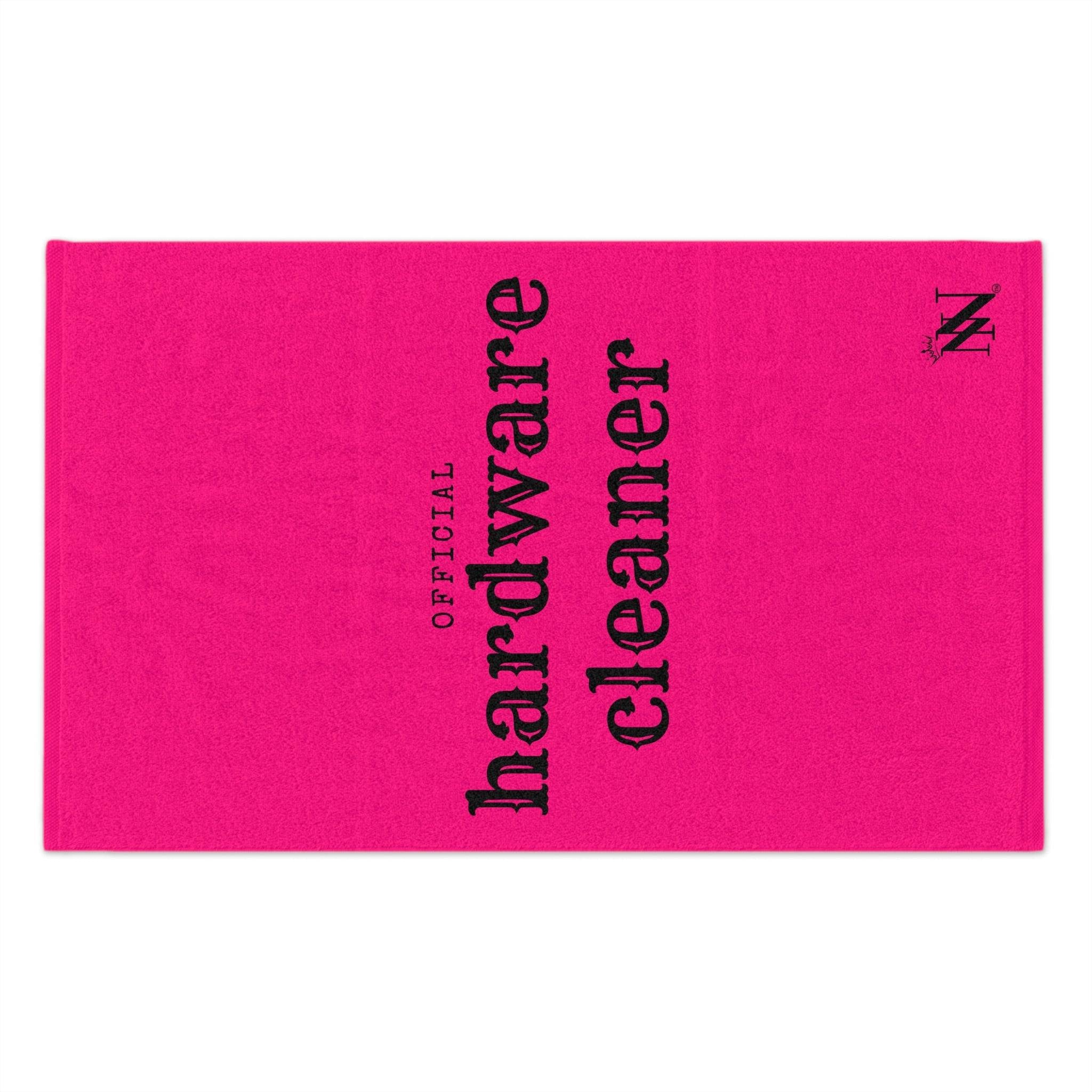 Official Hardware Cleaner Pink Mix & Match Soft Sex Towels | Flirty Lovers’ Gifts