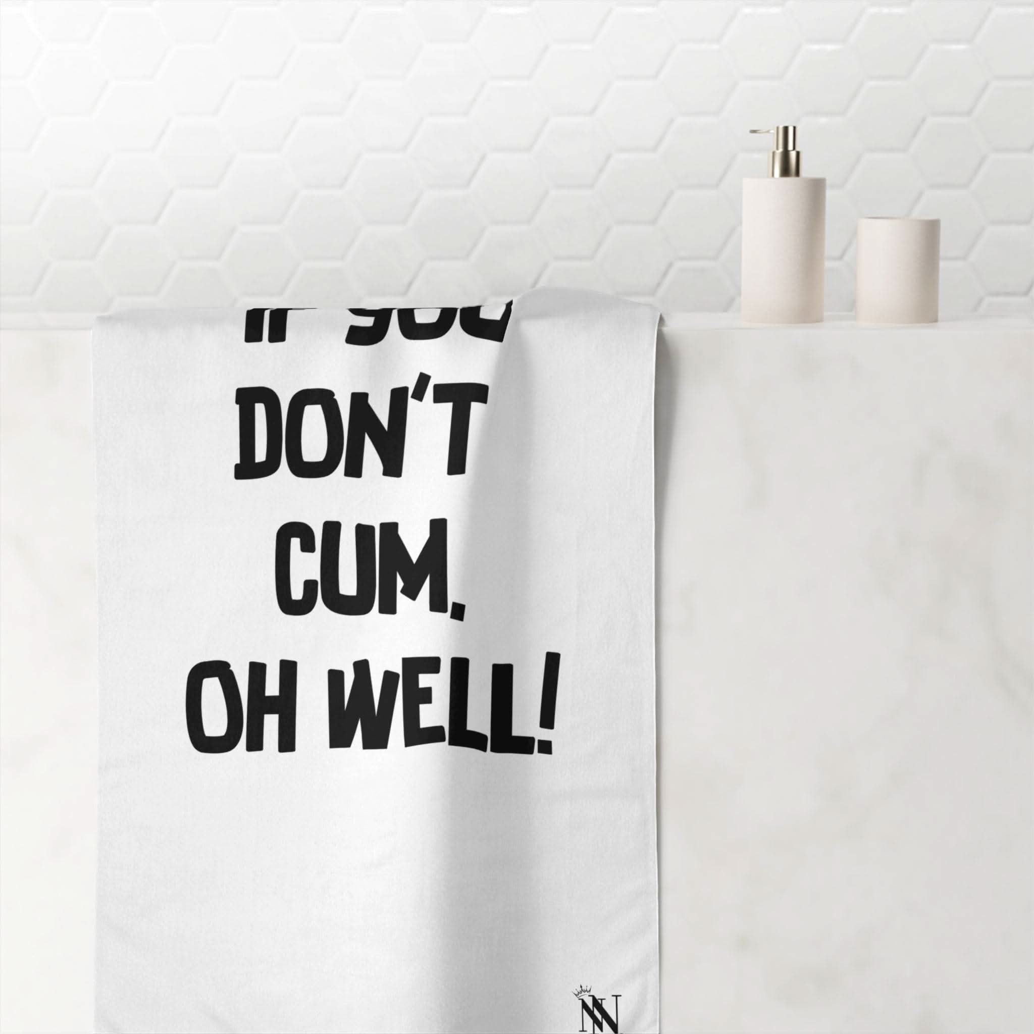 OH Well! | Mix & Match Naughty XL Fun-Flirty Lovers’ Towels