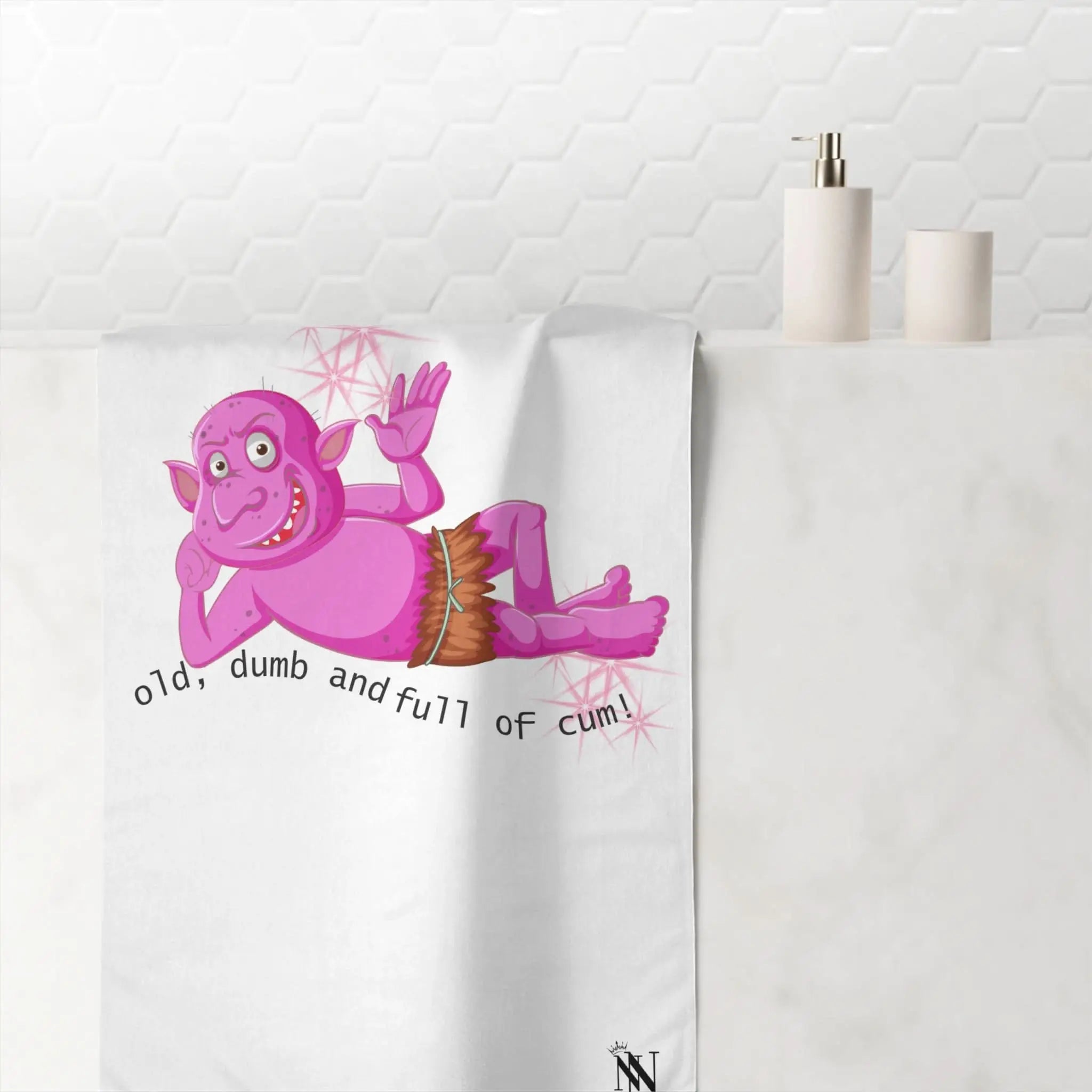 Old Geezer | Mix & Match Naughty XL Fun-Flirty Lovers’ Towels